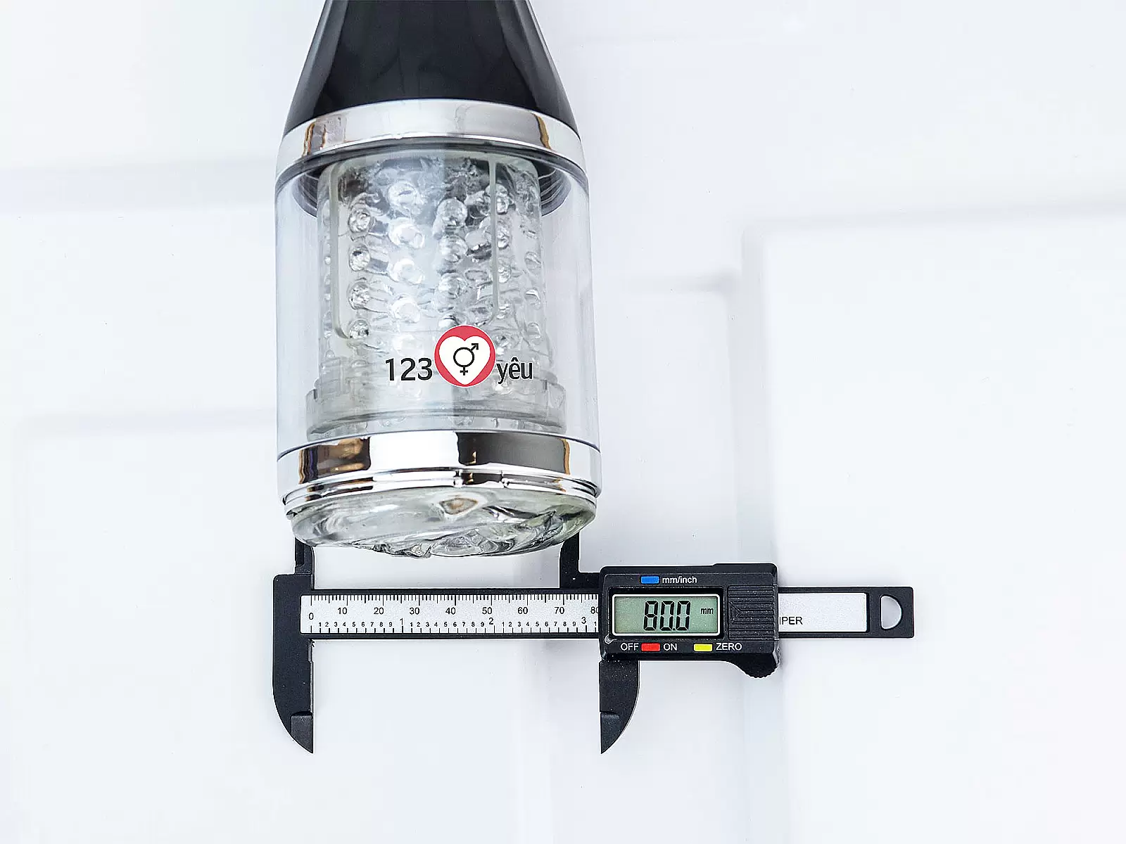 Âm đạo giả Dibe cầm tay xoay, phát âm thanh