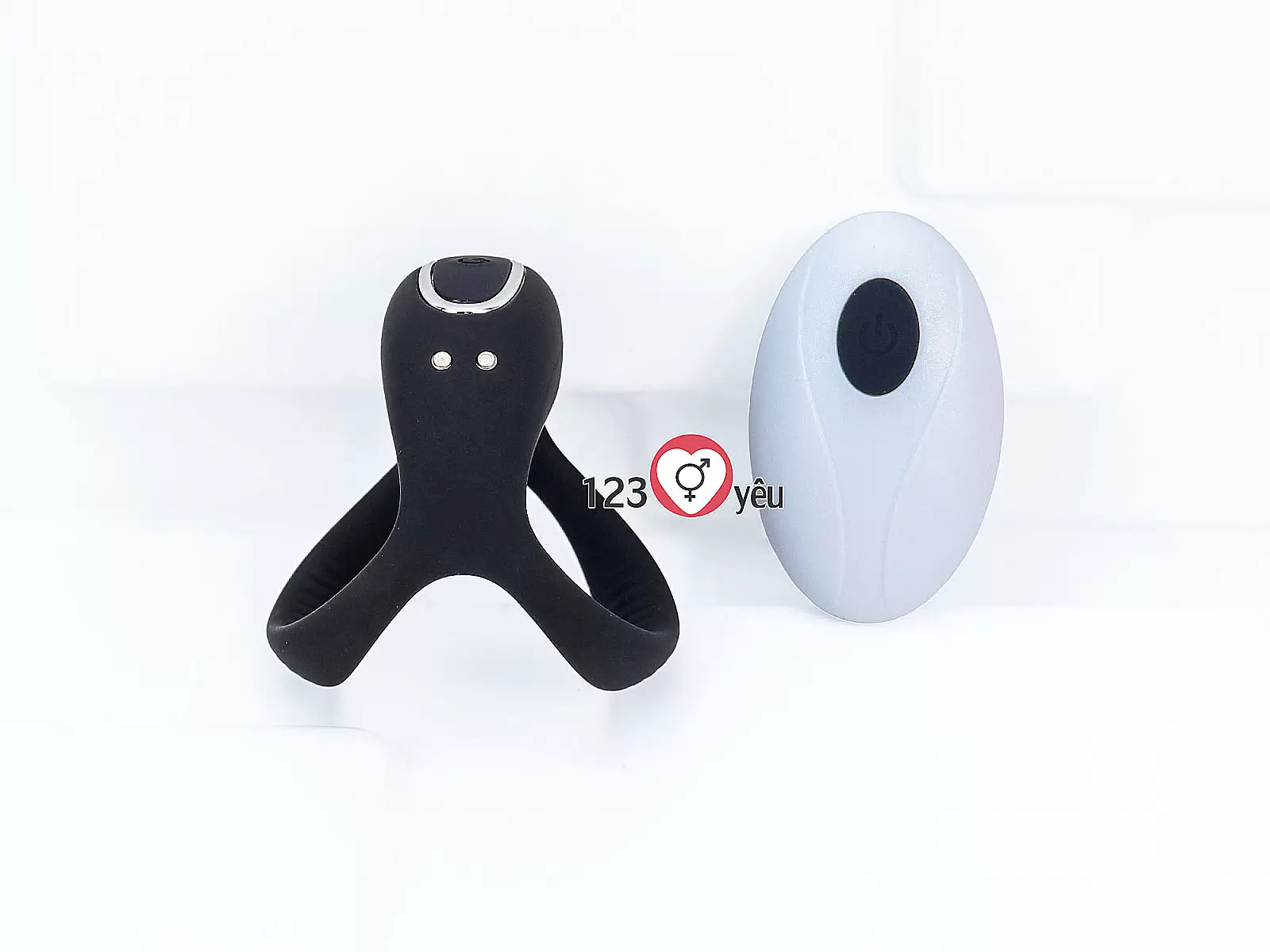 Vòng đeo dương vật Liluya Lock Fine Ring kèm điều khiển từ xa