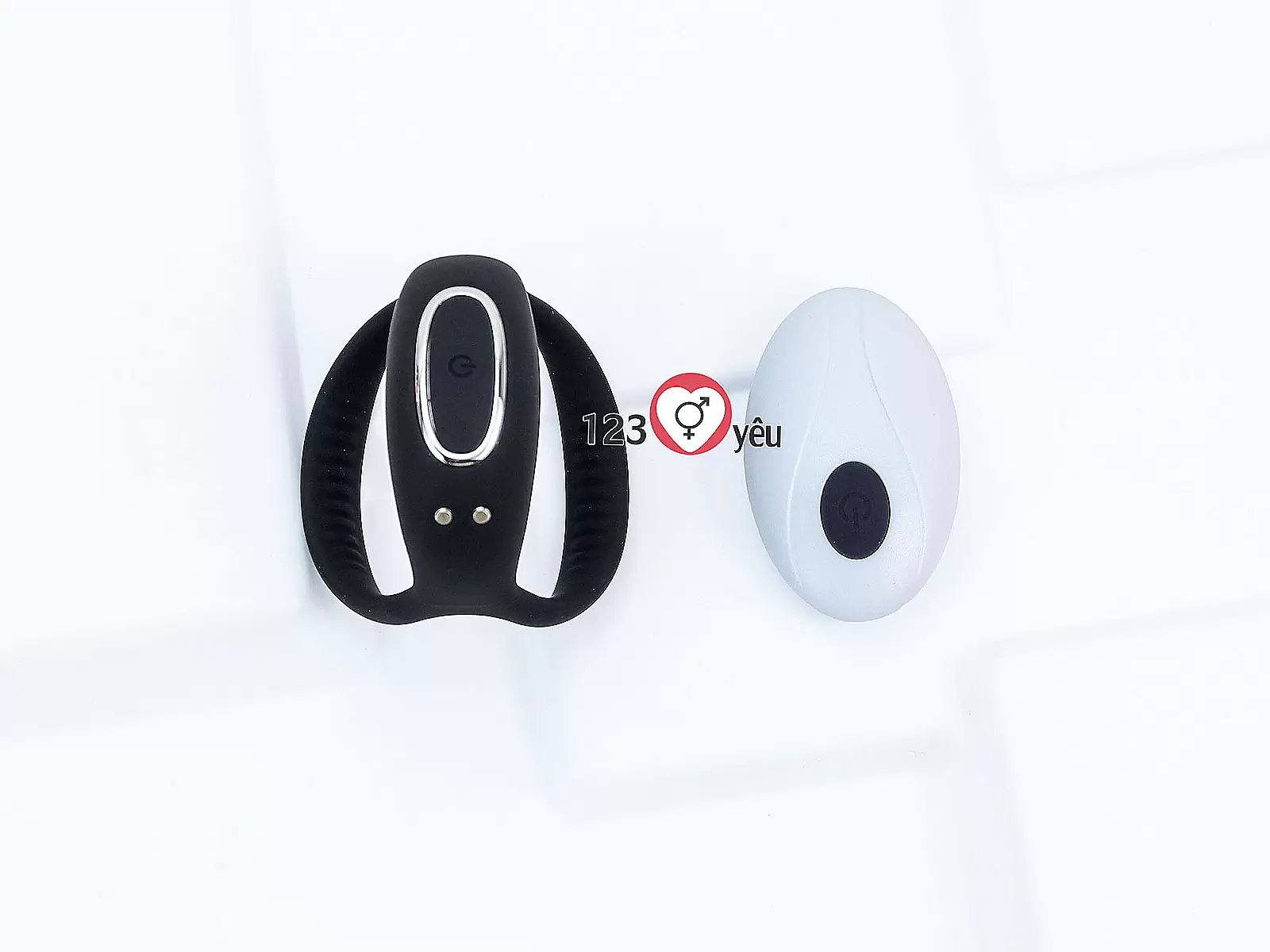 Vòng đeo dương vật Liluya Lock Fine Ring kèm điều khiển từ xa