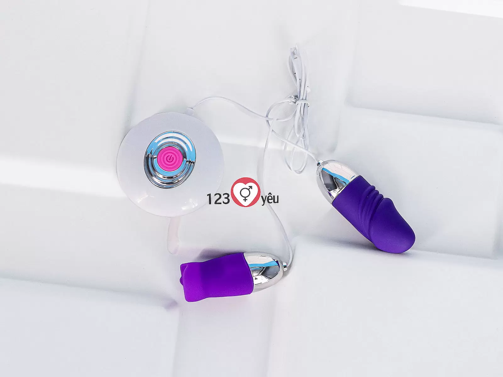 Trứng rung tình yêu 2 đầu lưỡi và cu giá rẻ