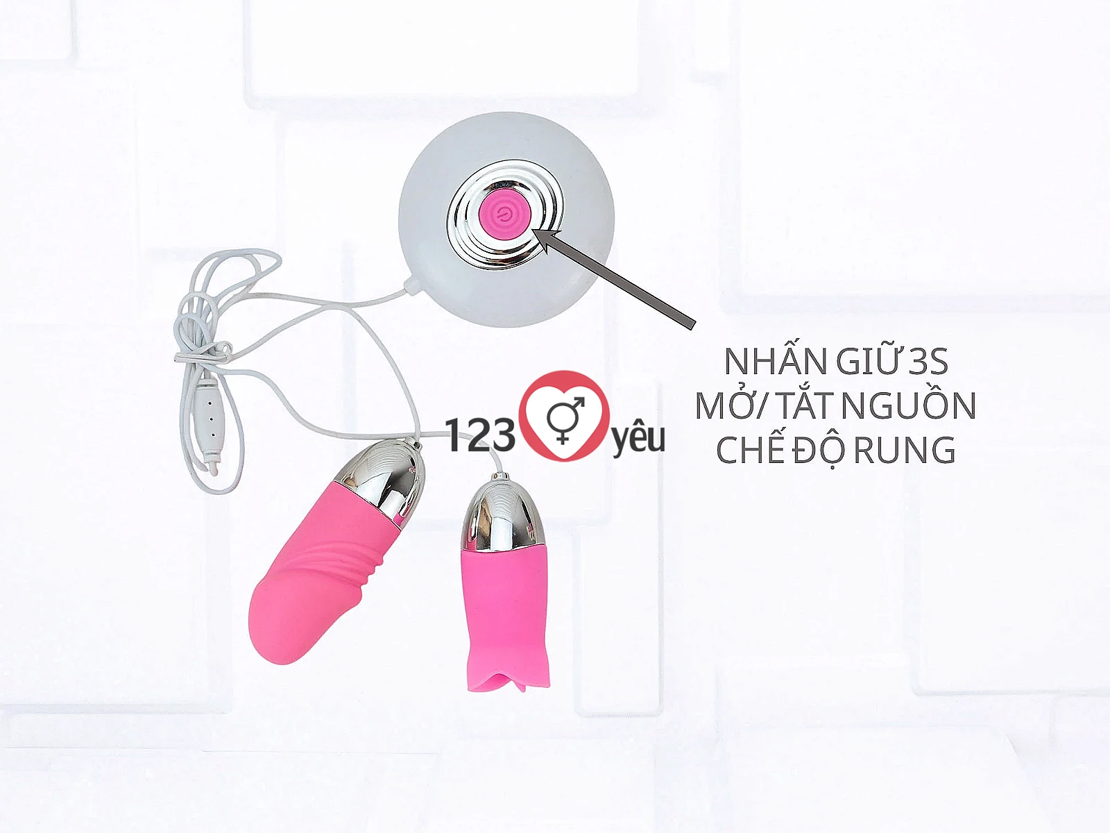 Trứng rung tình yêu 2 đầu lưỡi và cu giá rẻ