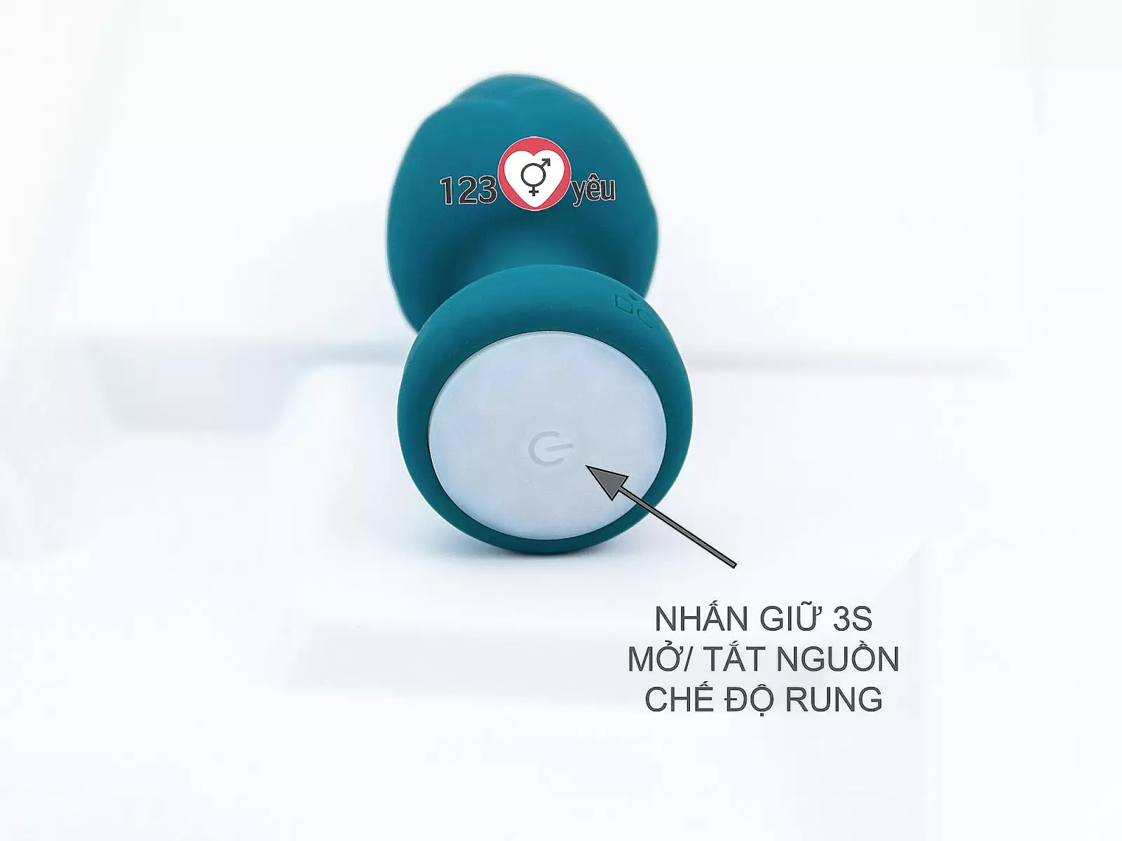 Dụng cụ kích hậu môn rung phát sáng kèm điều khiển từ xa