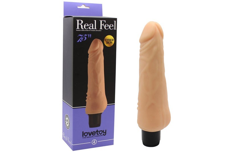 Sex toy dương vật giả Real Feel LV1004 dài 7.5 inch siêu mềm