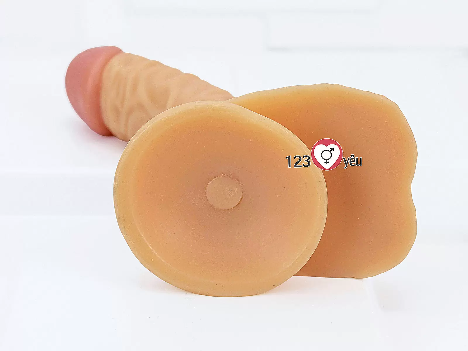 Dương vật giả có đế Lovetoy Real Extreme 8.5inch rung kèm điều khiển