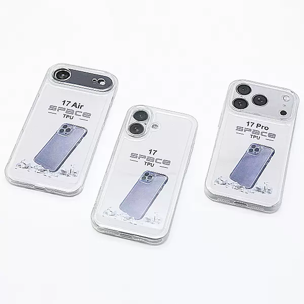 Ốp lưng TPU Space trong suốt dành cho iPhone 17