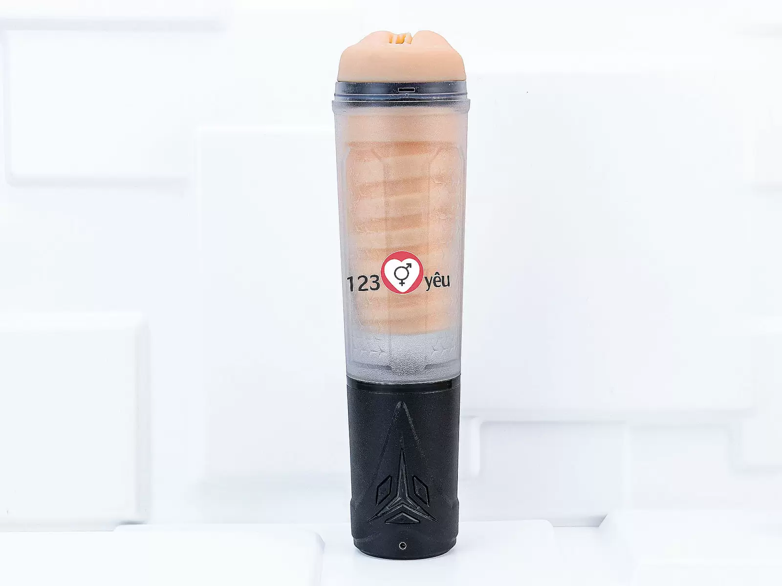 Máy tập to dương vật Powerup có miệng silicon bú mút pin sạc
