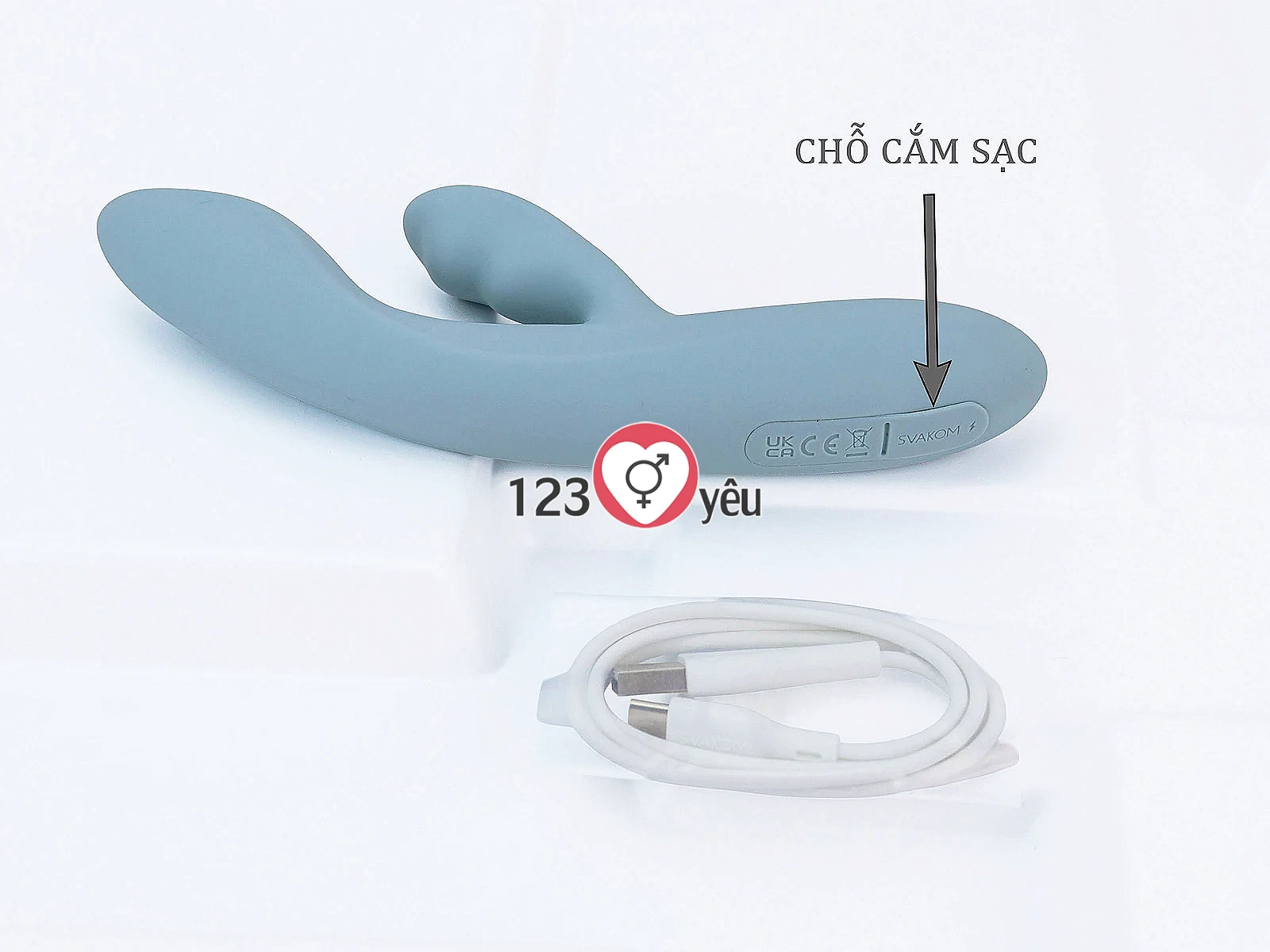 Dương vật giả đa năng rung phát nhiệt Svakom Chika kết nối qua app