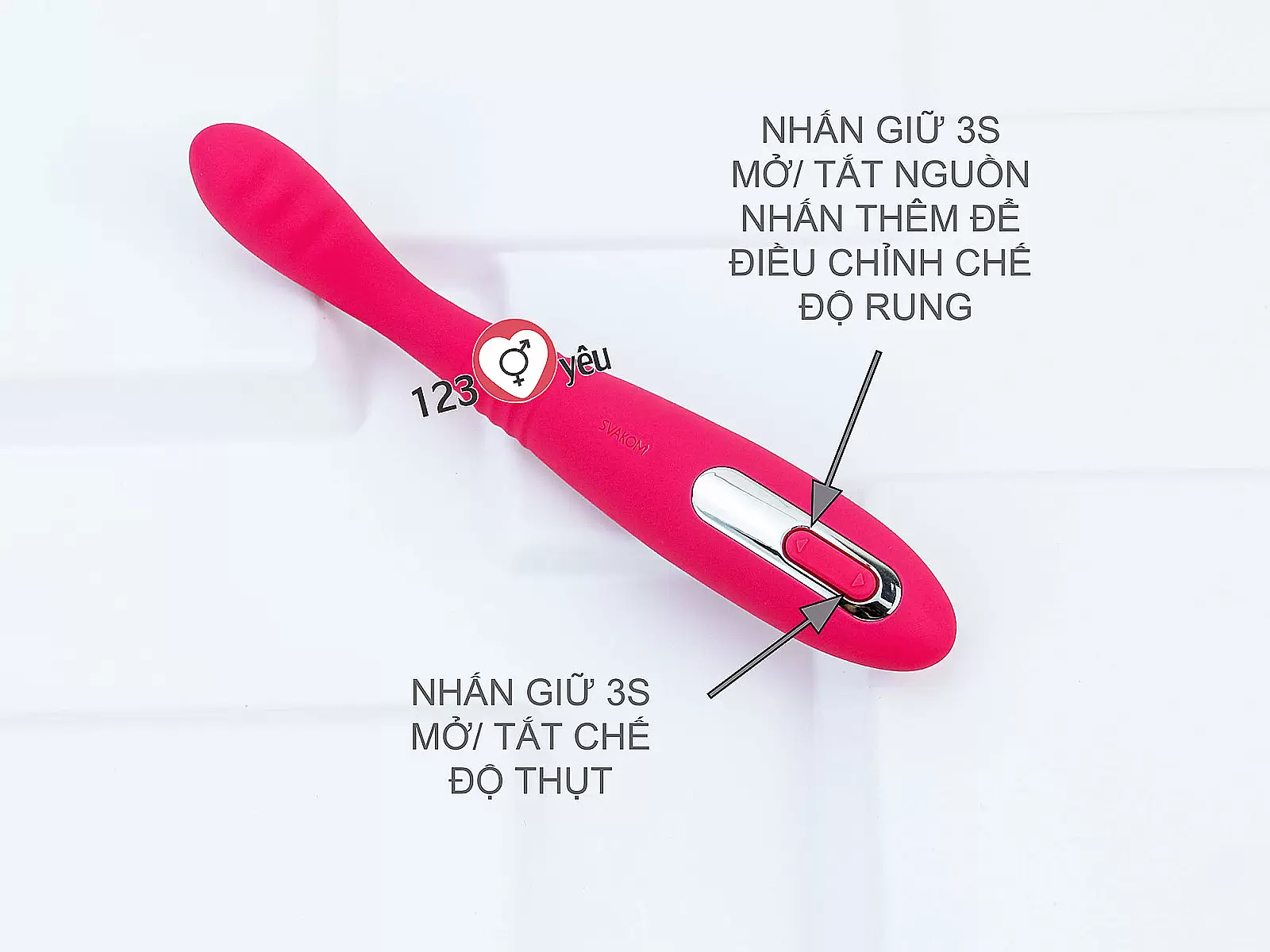 Máy massage ngón tay Svakom CiCi 2 rung kích thích điểm G nhập khẩu USA