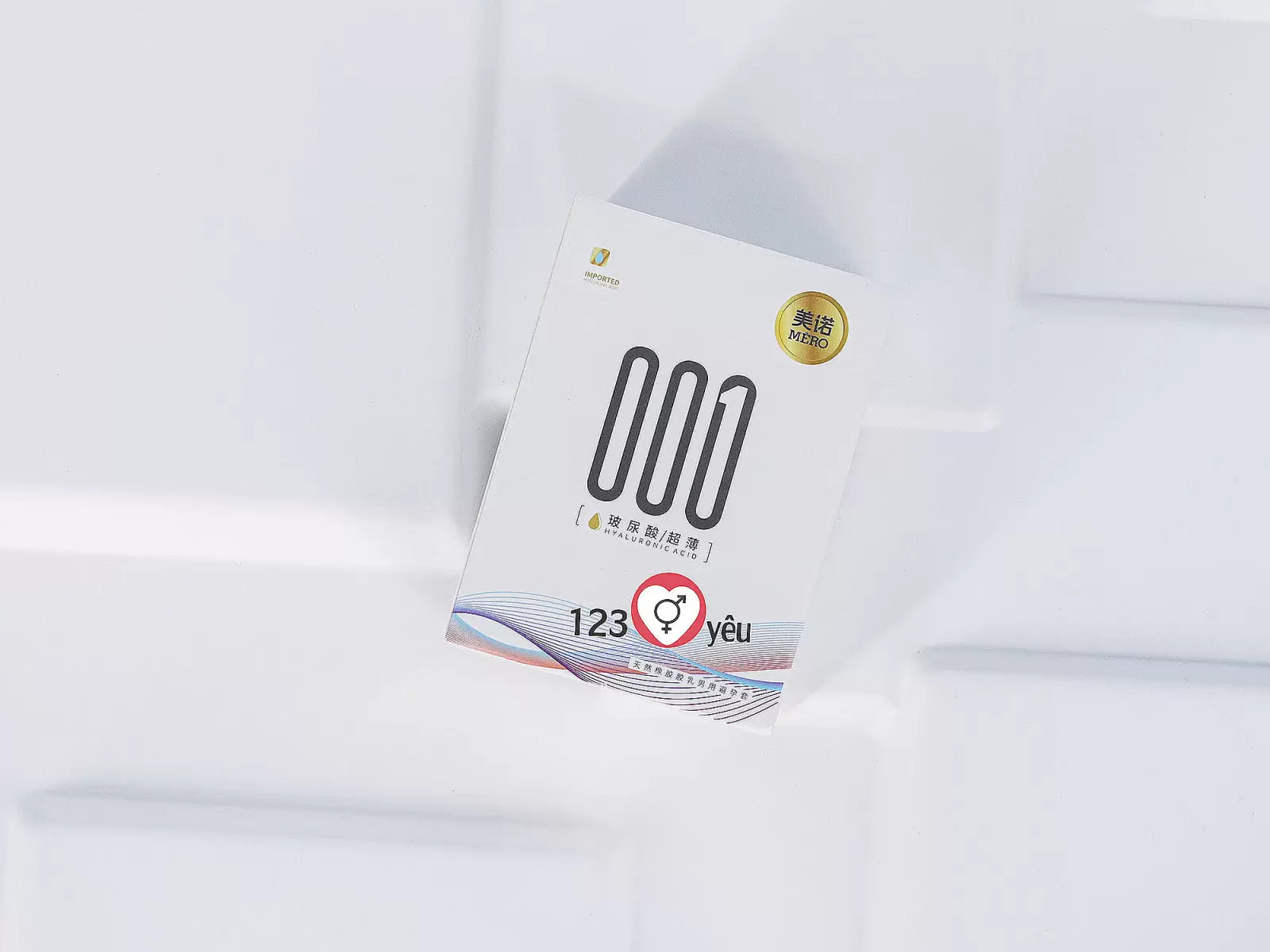 Bao cao su MERO 001 Hyaluronic Acid siêu mỏng, siêu mềm mại