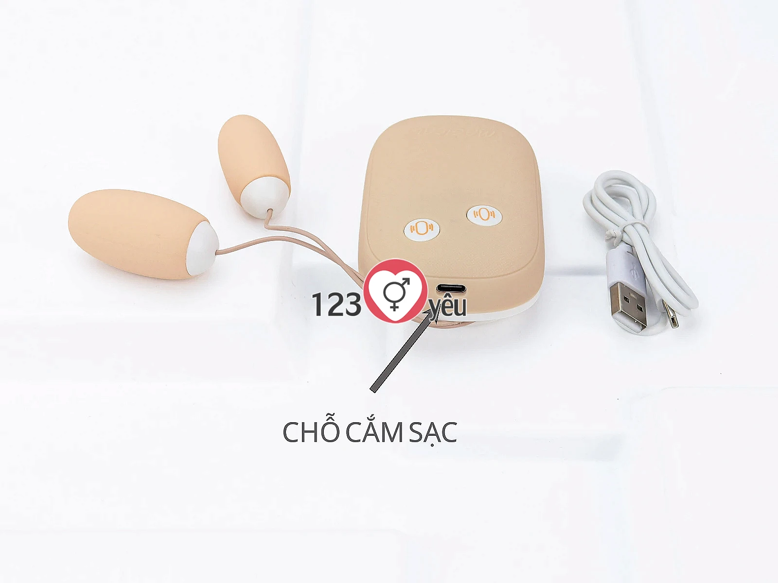 Trứng rung Vibrator Magic Box 2 đầu