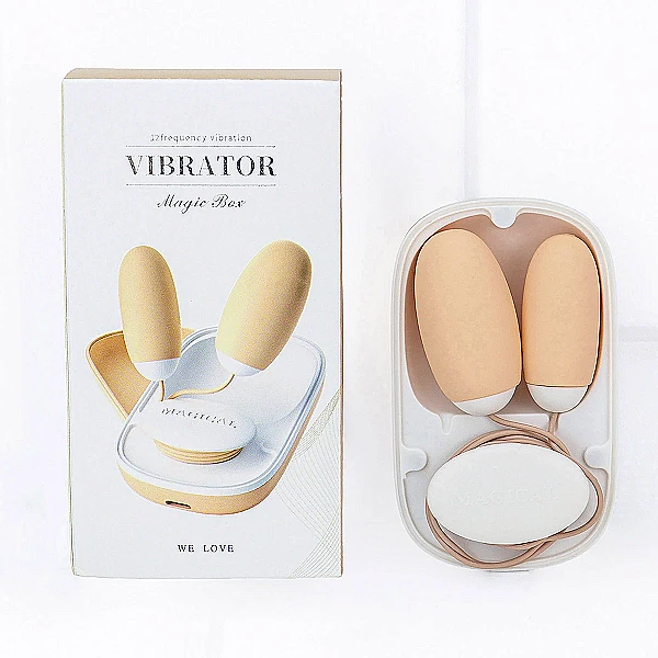 Trứng rung Vibrator Magic Box 2 đầu