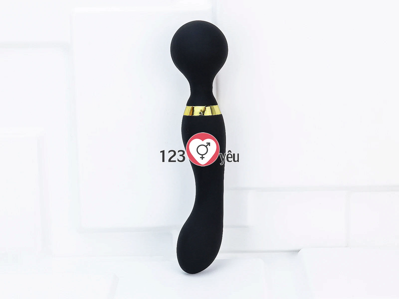 Máy massage hai đầu rung kích thích điểm G mạnh mẽ đa năng