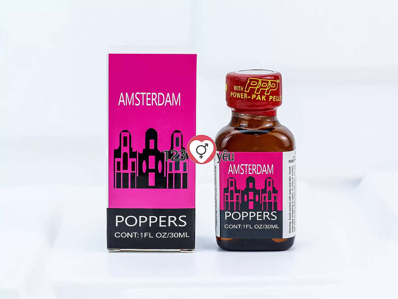 Chai hít Amsterdam 30ml tăng cảm giác hưng phấn