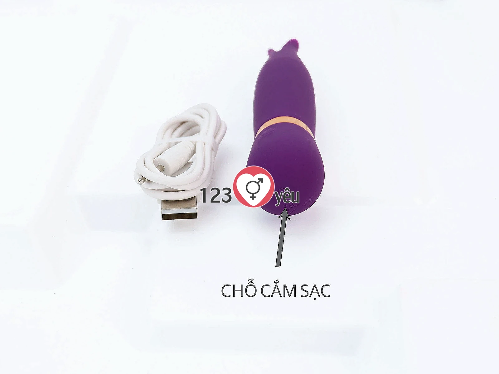 Máy mát xa điểm G lưỡi rung nhiều chế độ nhỏ gọn pin sạc