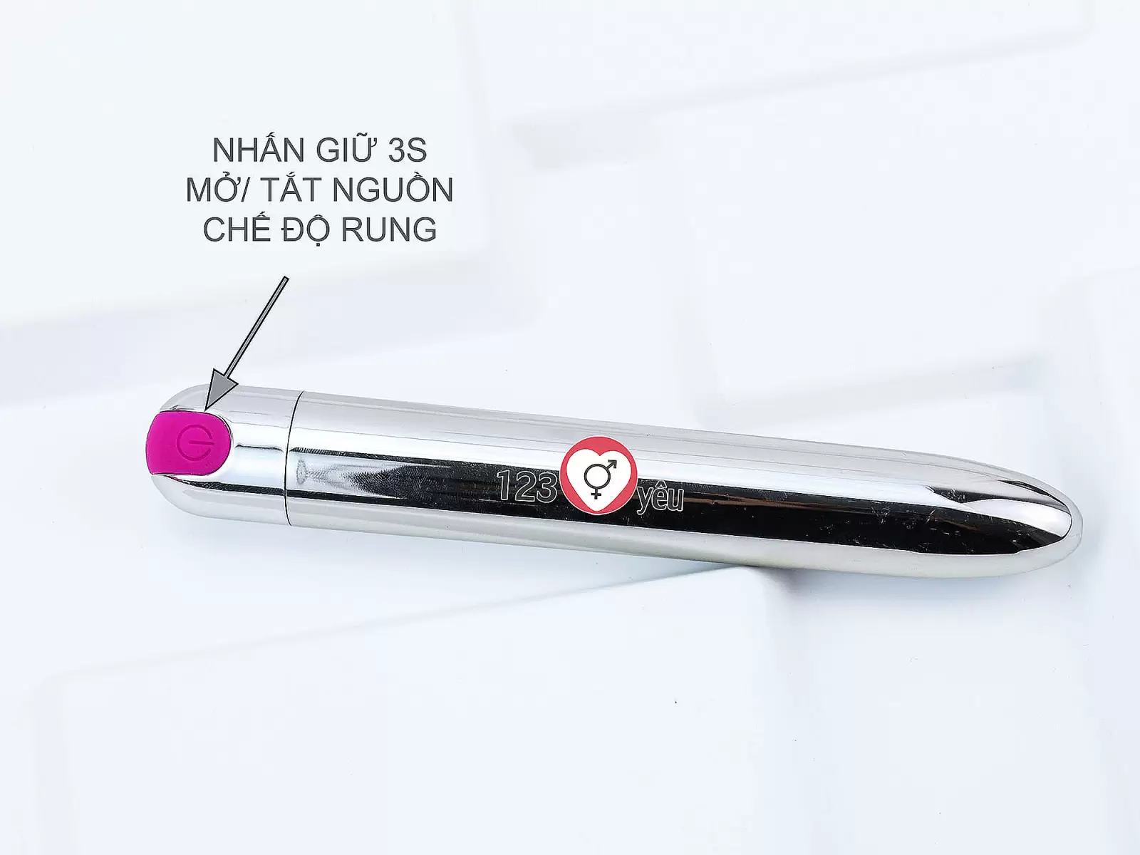 Trứng massage rung Inox – cảm giác mát lạnh kích thích mạnh mẽ