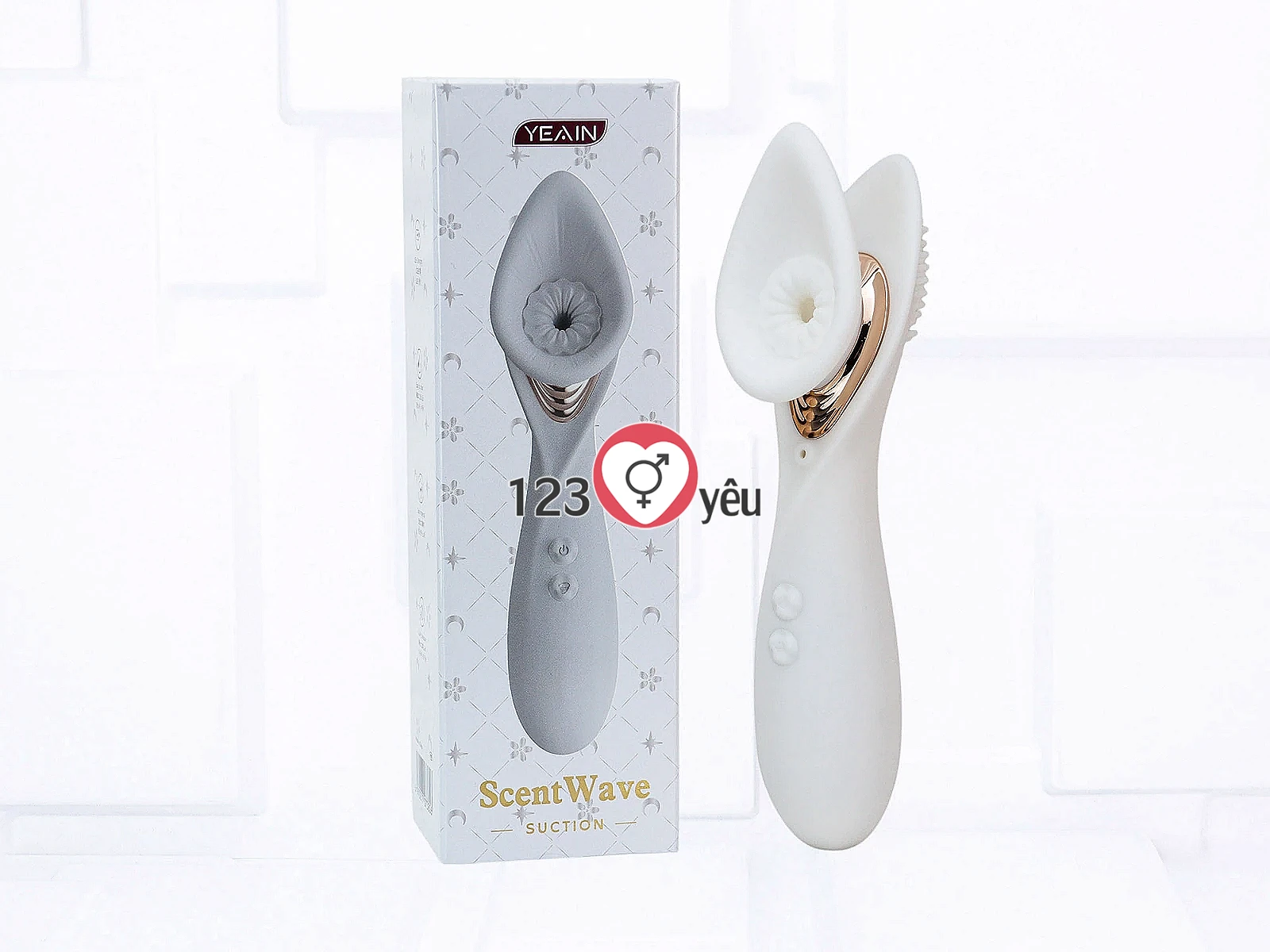 Máy mát-xa âm đạo YEAIN Scent Wave với công nghệ hút & rung đỉnh cao