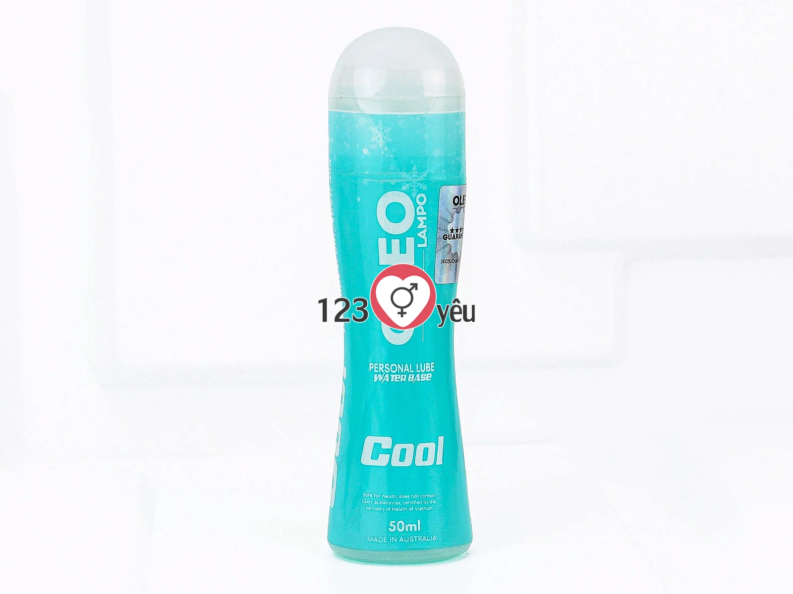 Gel bôi trơn gốc nước OLEO Cool giảm ma sát và mang lại cảm giác mát lạnh khi sử dụng