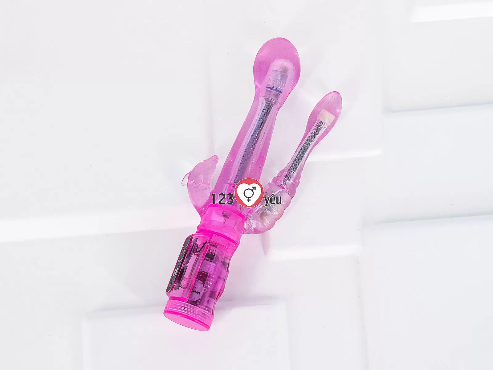 Dương vật giả đa năng Intimate Tease rung kích thích với 3 nhánh