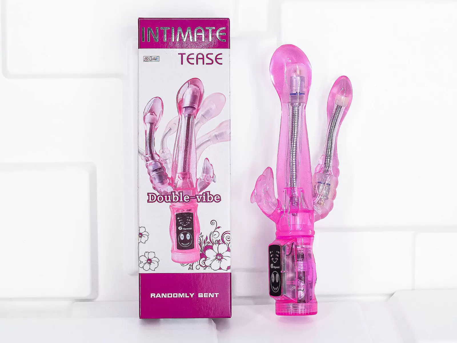 Dương vật giả đa năng Intimate Tease rung k&iacute;ch th&iacute;ch với 3 nh&aacute;nh