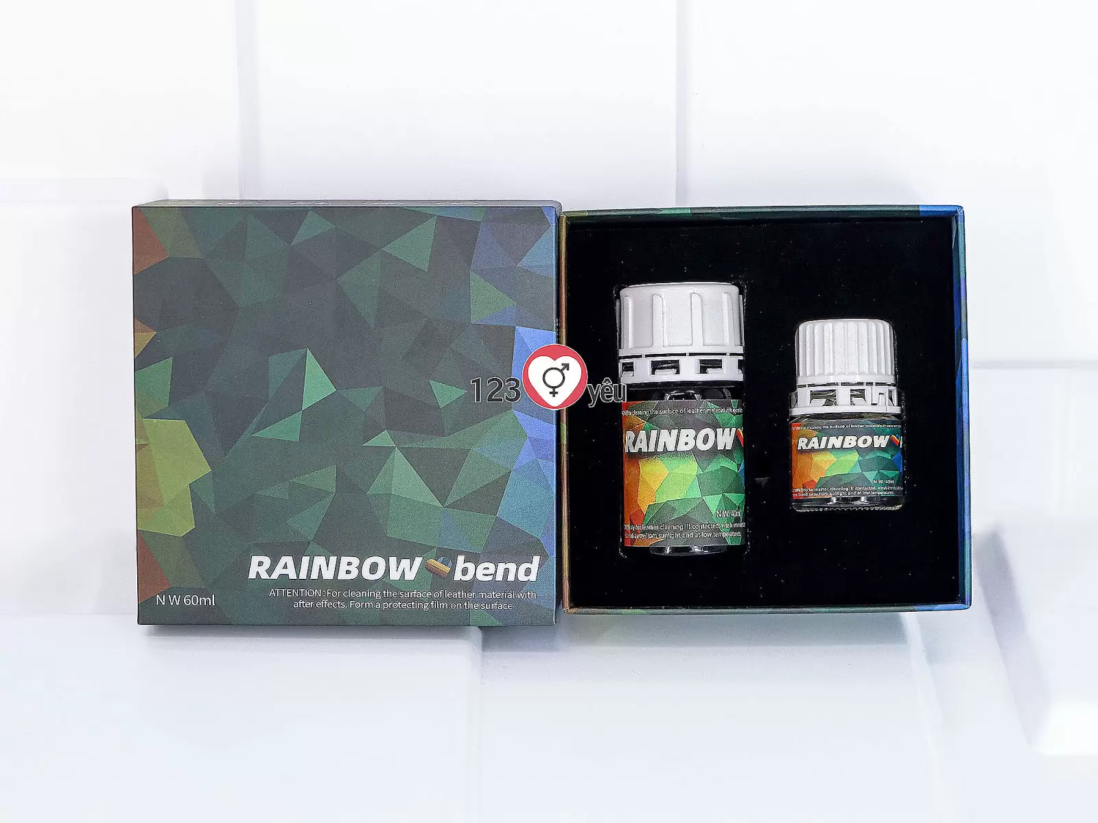 Combo 2 chai hít Rainbow Bend giúp tăng cảm giác khoái cảm