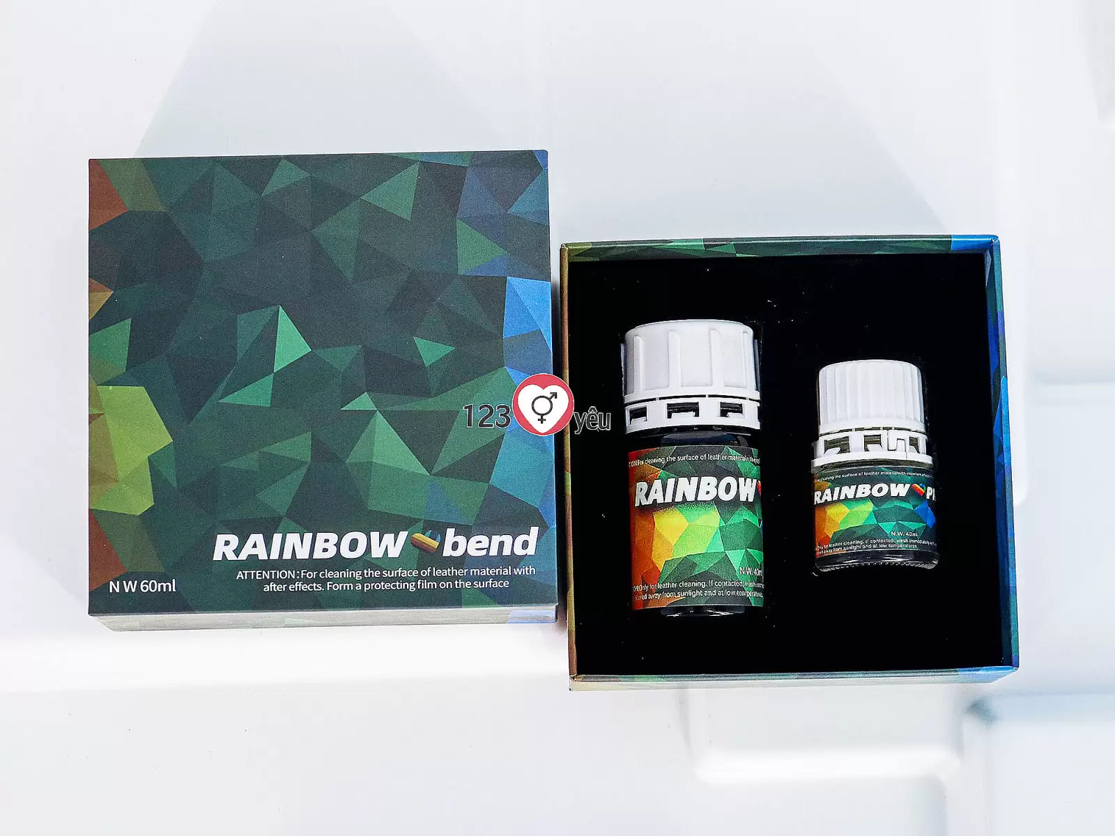 Combo 2 chai hít Rainbow Bend giúp tăng cảm giác khoái cảm