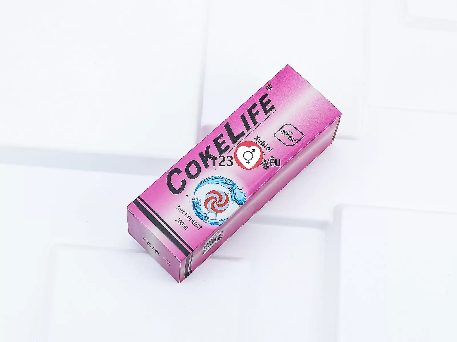 Gel bôi trơn hương kẹo COKELIFE Xylitol Fruity Lubricant 200ml