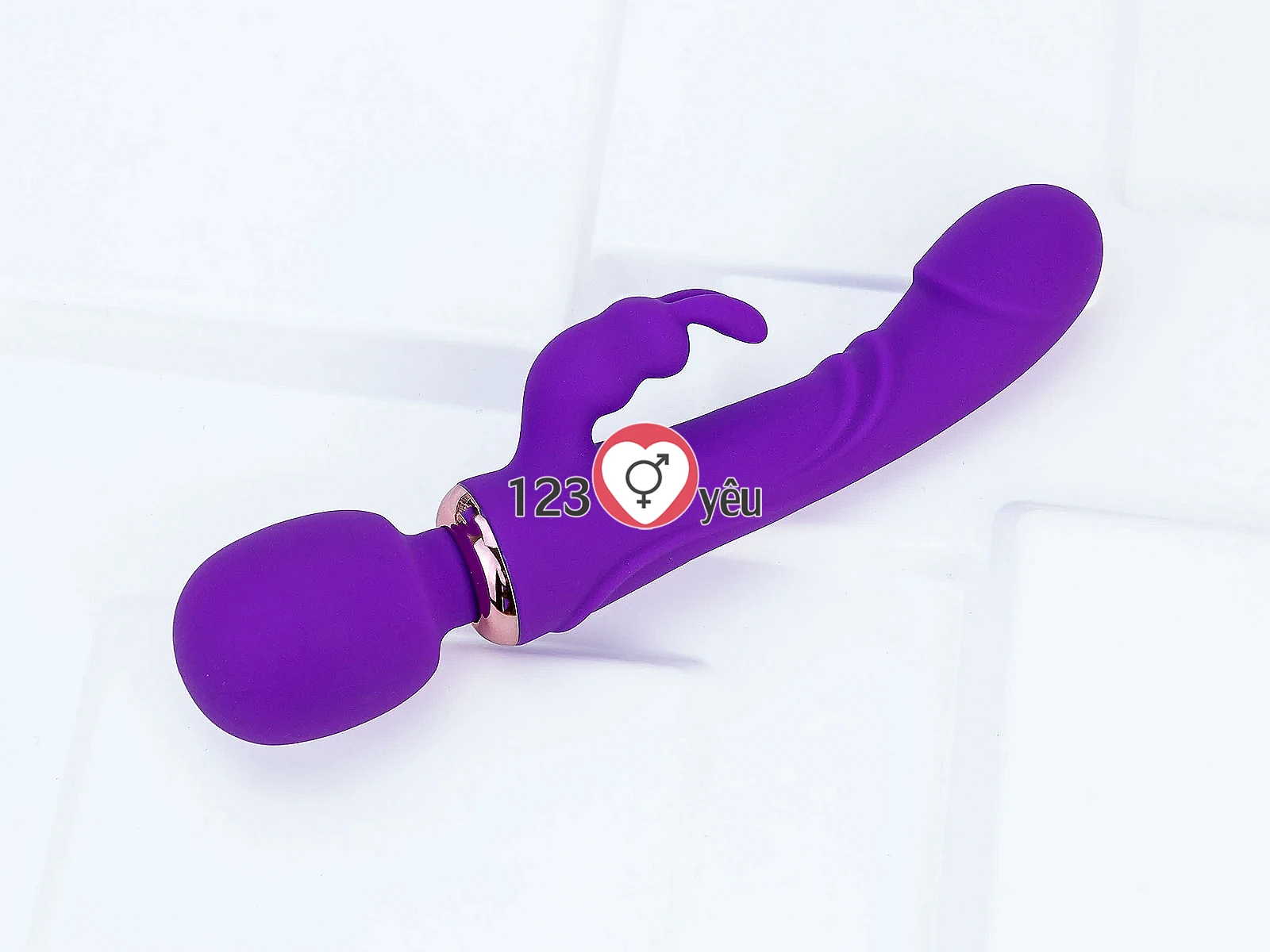 Máy massage kết hợp dương vật giả đa năng Peter The Great rung nhiều chế độ