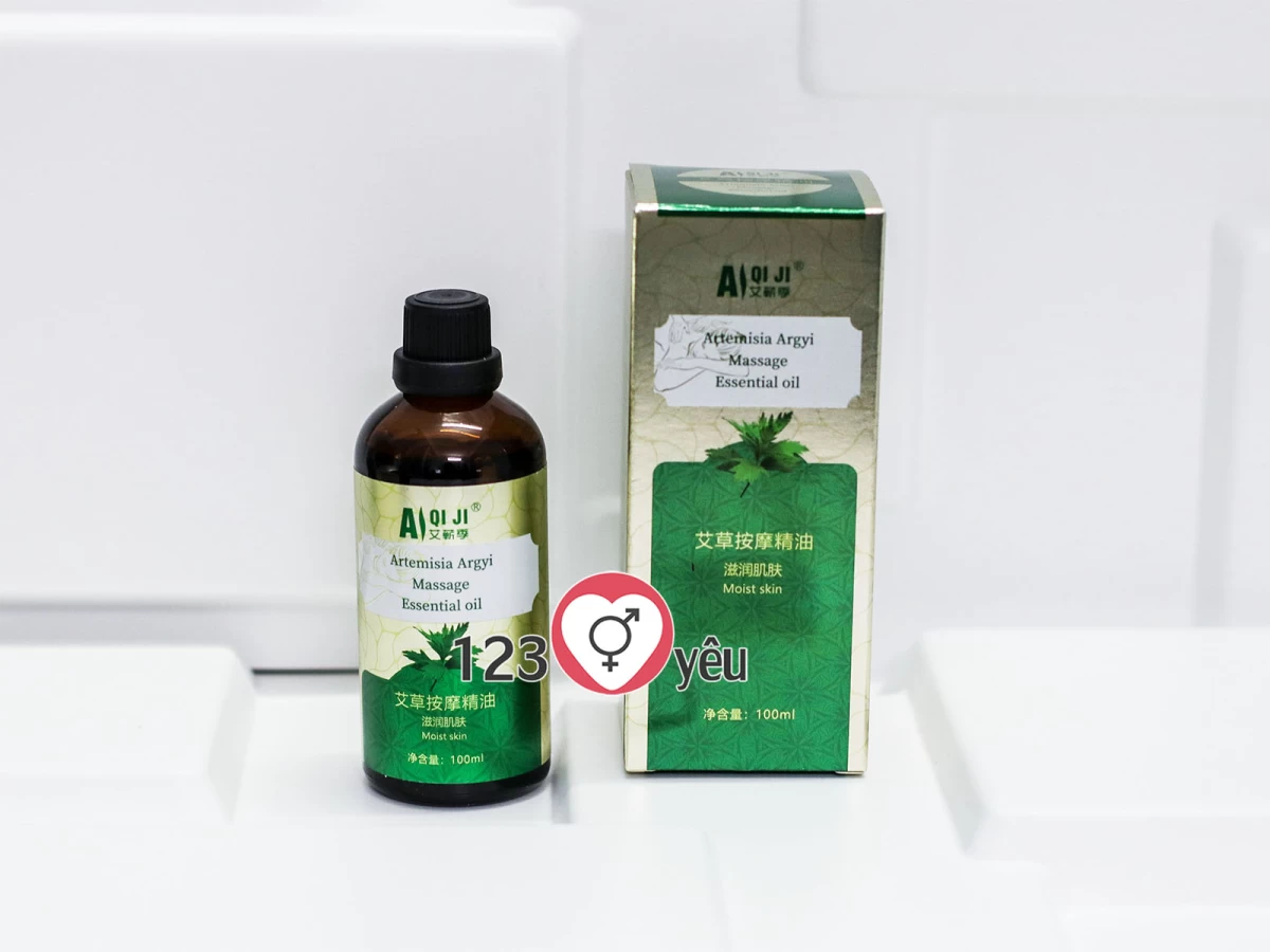 Tinh dầu massage body ngải cứu đã thông kinh lạc 100ml