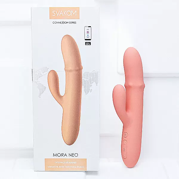 Máy mát xa điểm G Svakom Mora Neo lăn bi có điều khiển qua app