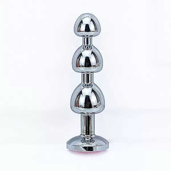 Dụng cụ kích thích hậu môn 3 khấc inox