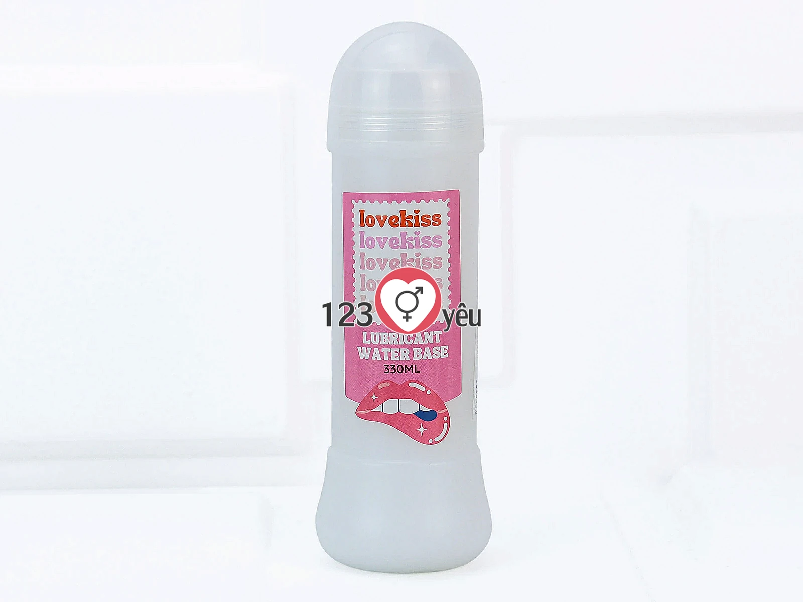 Gel bôi trơn Love Kiss Water Base 330ml gốc nước an toàn, bôi trơn mượt mà