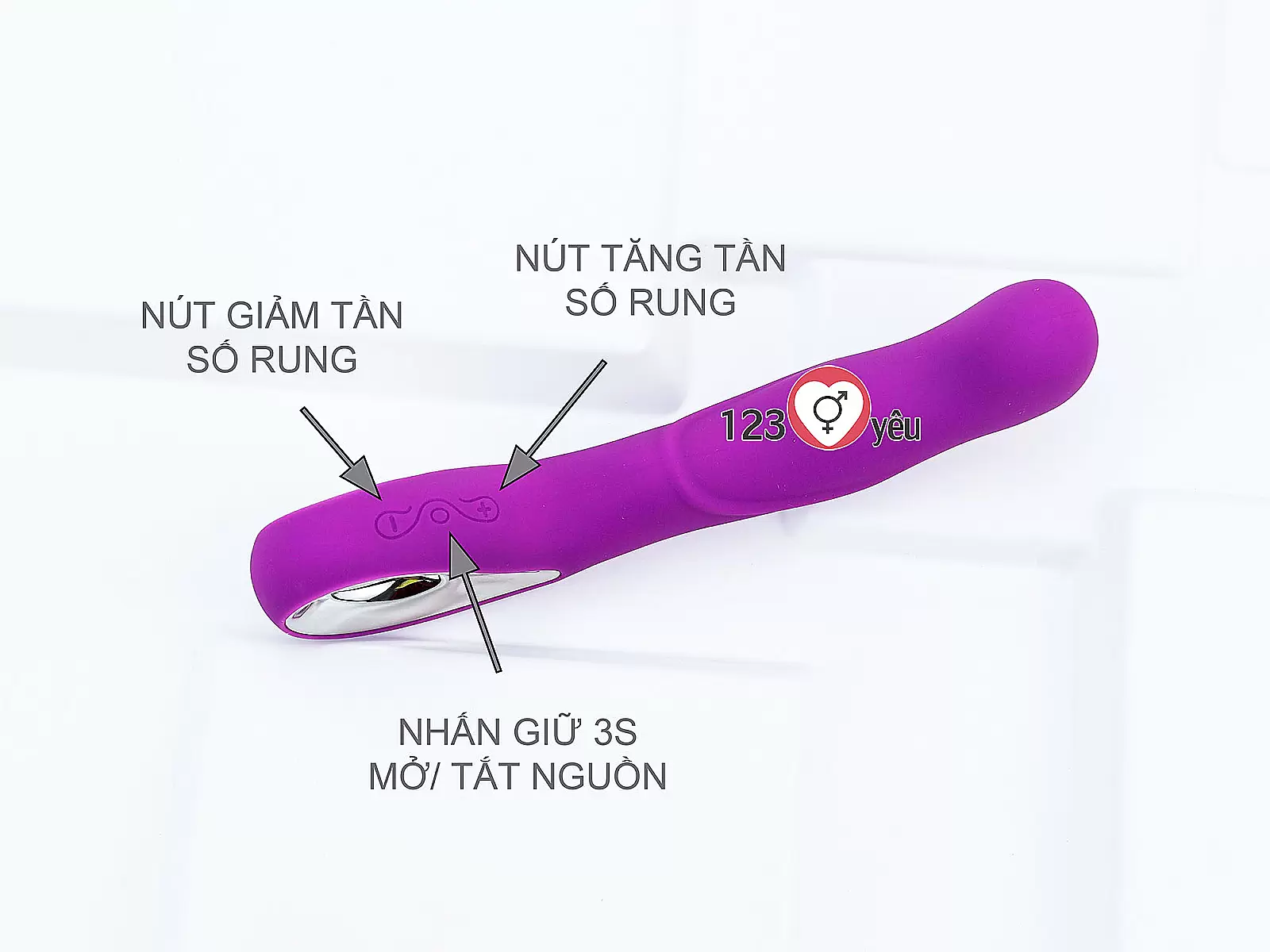 Máy mát xa điểm G rung kích thích Anna pin sạc
