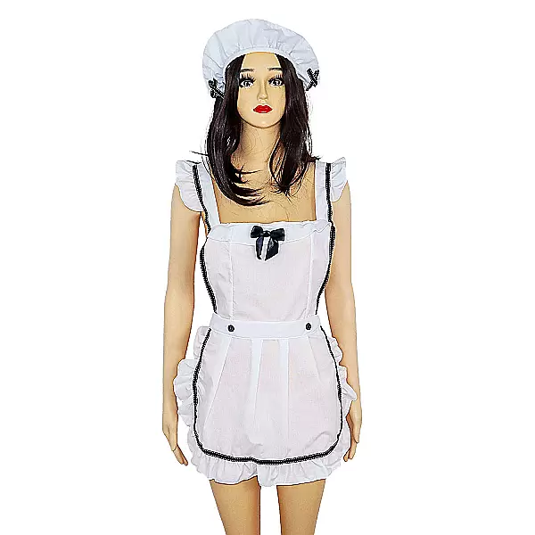 Bộ đồ chơi bạo dâm váy tạp dề quyến rũ