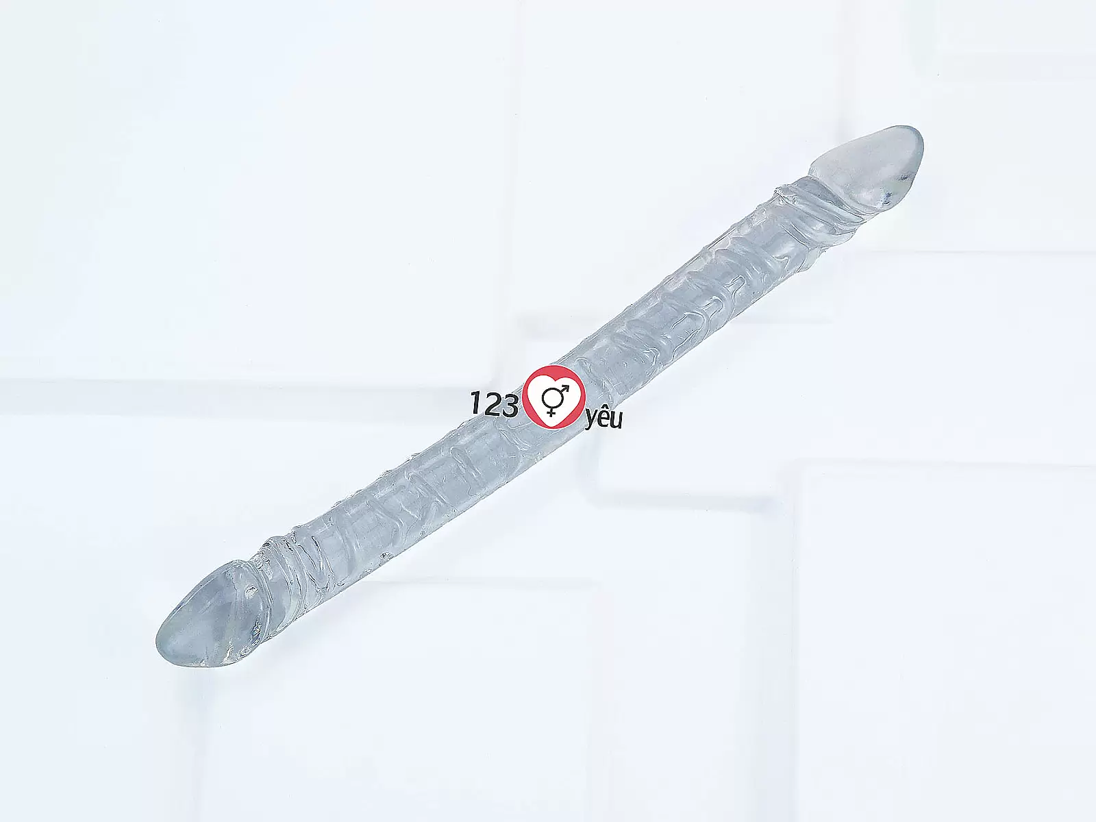 Dương vật giả 2 đầu trong suốt