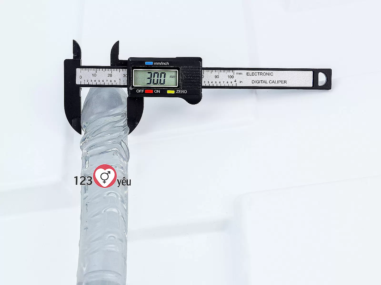 Dương vật giả 2 đầu trong suốt