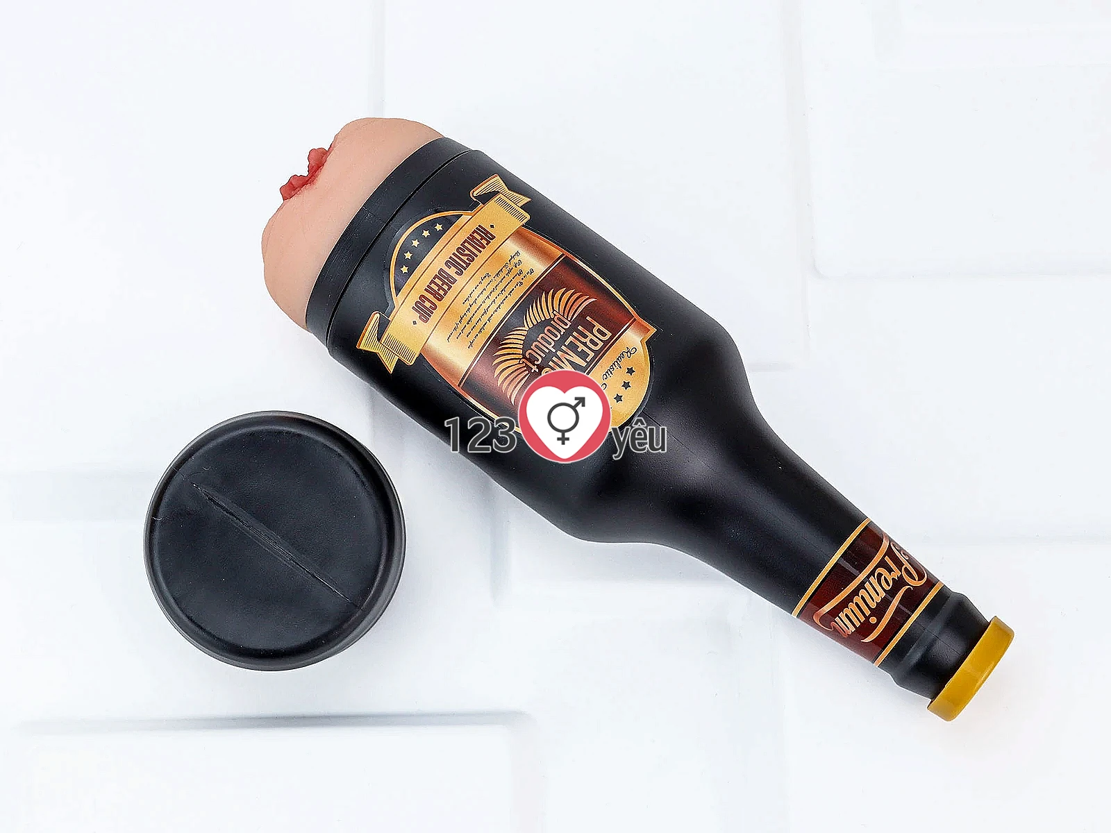 Âm đạo giả Premium ngụy trang chai rượu kín đáo, mềm mại và chân thật