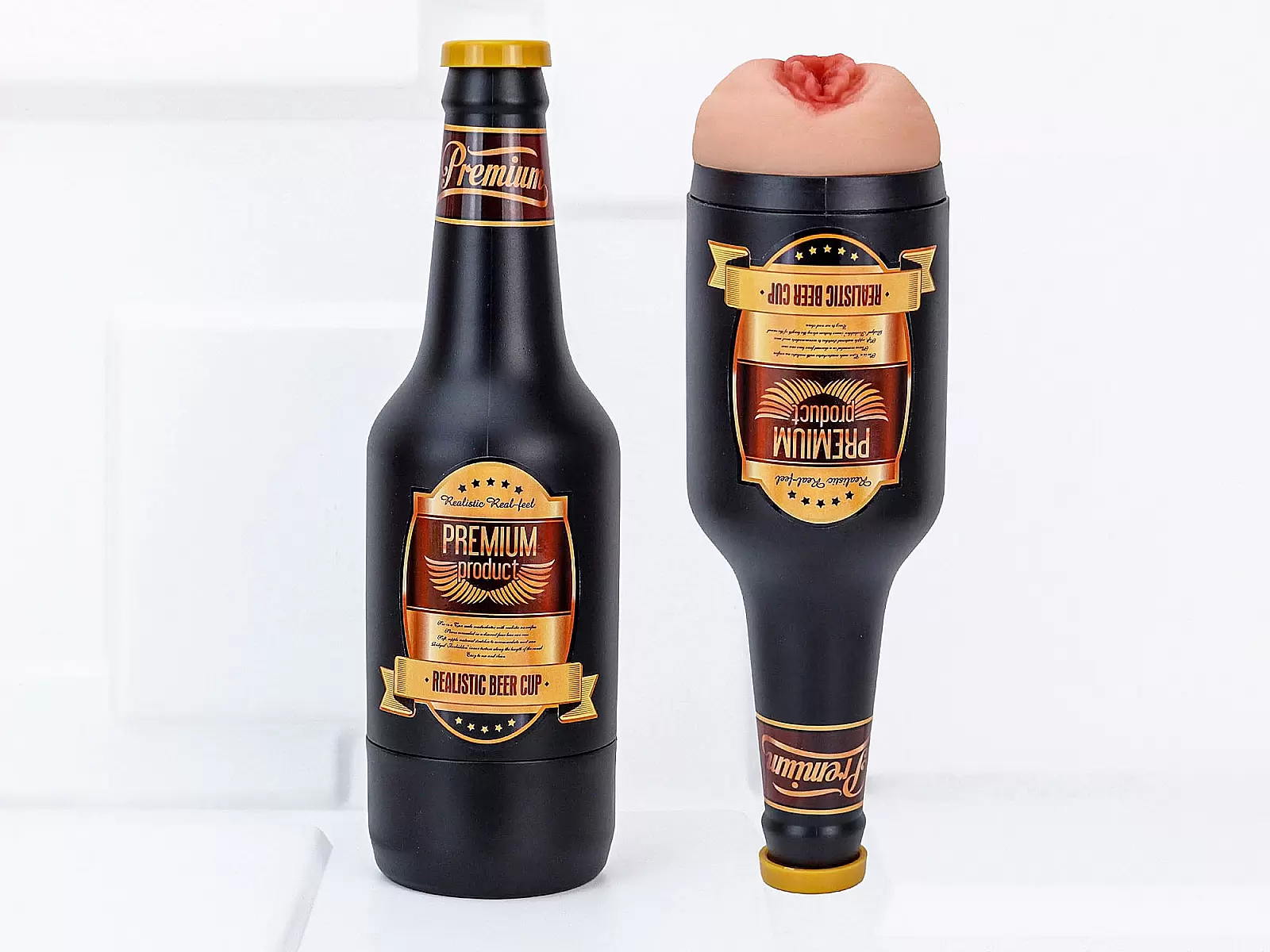 Âm đạo giả Premium ngụy trang chai rượu kín đáo, mềm mại và chân thật