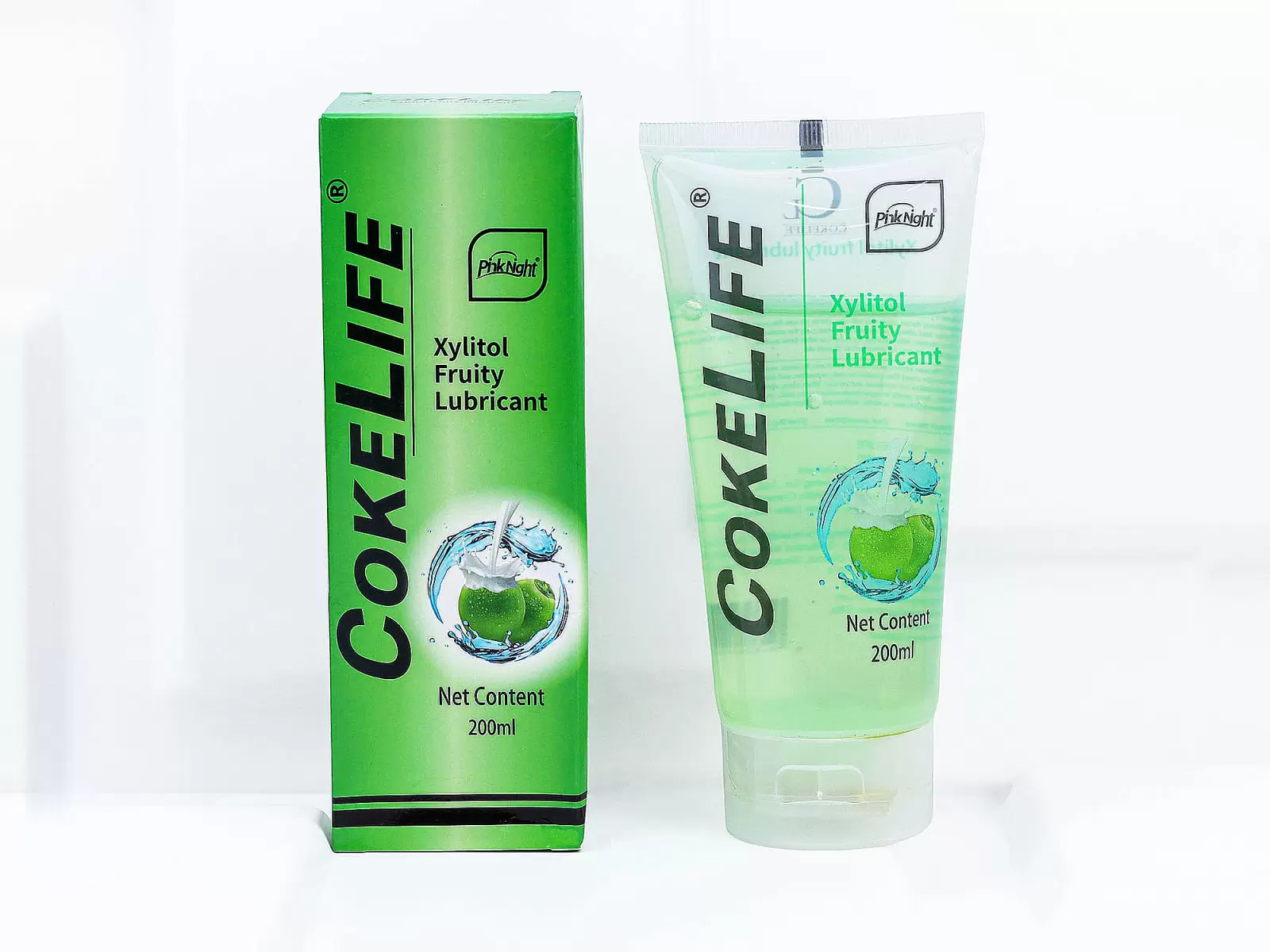 Gel bôi trơn hương dừa COKELIFE Xylitol Fruity Lubricant 200ml