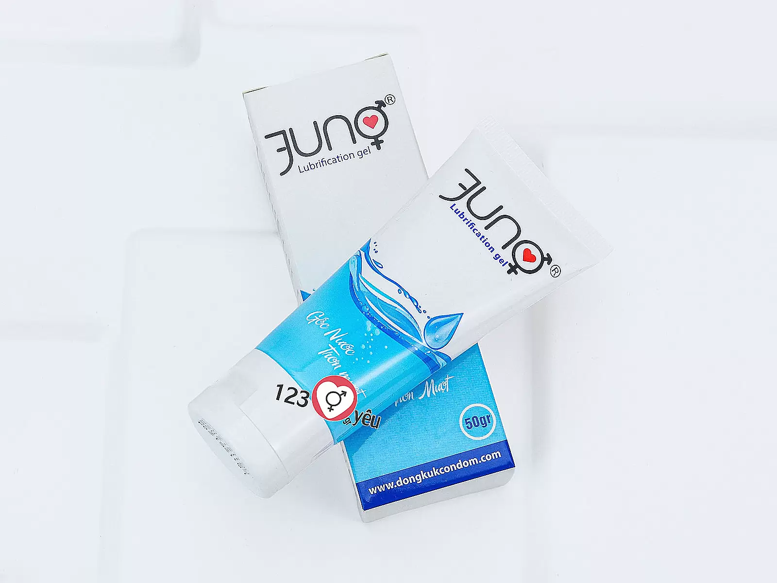 Gel bôi trơn gốc nước trơn mượt JUNO 50gr