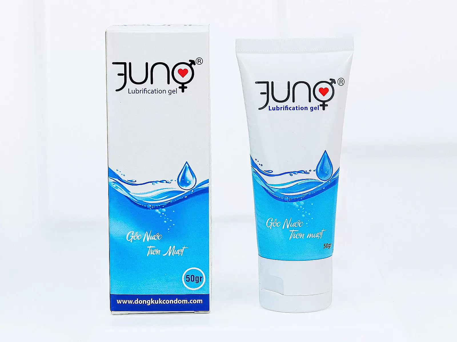 Gel bôi trơn gốc nước trơn mượt JUNO 50gr