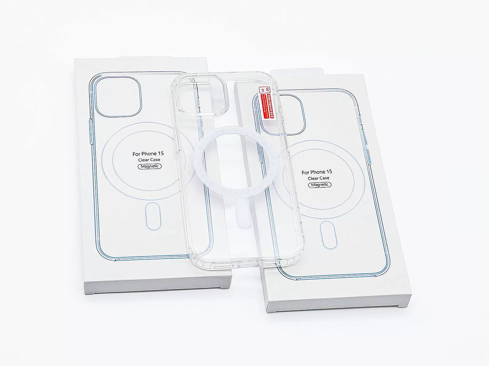 Ốp lưng Clear Case Magnetic trong suốt dành cho iPhone 15