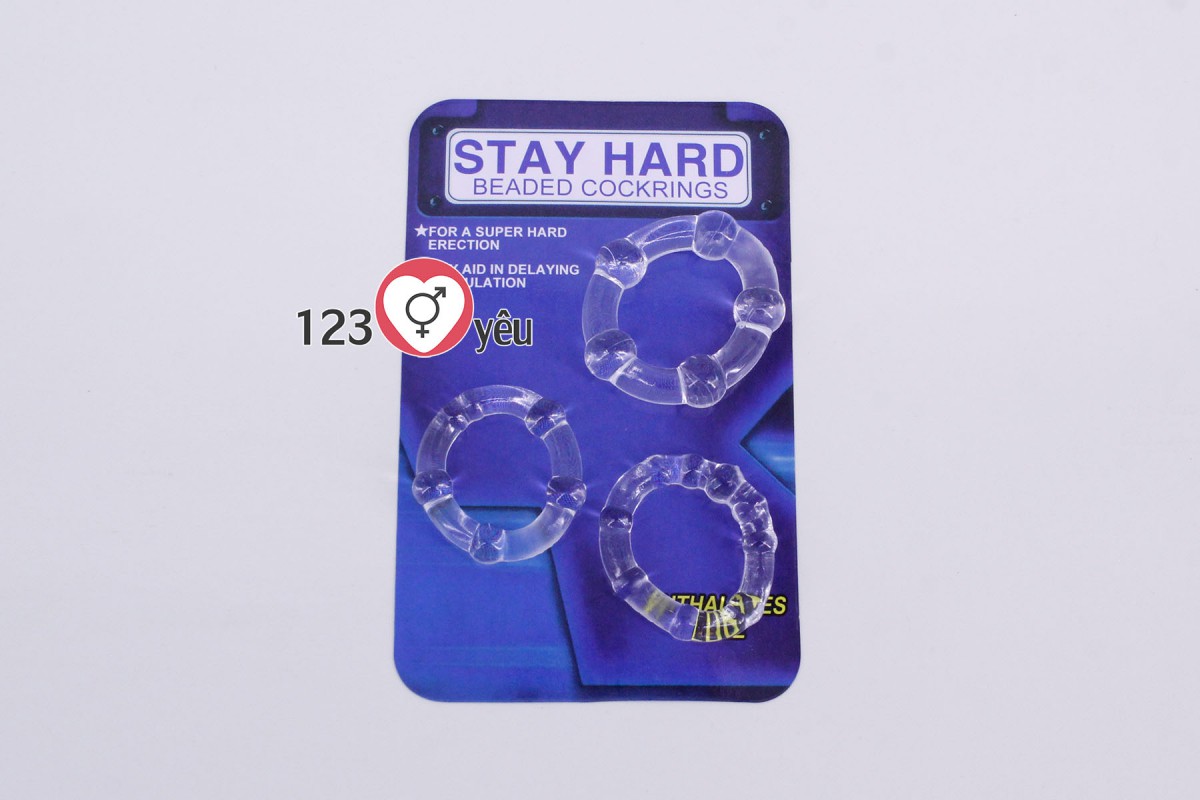 Vòng bi đeo dương vật Stay Hard 1