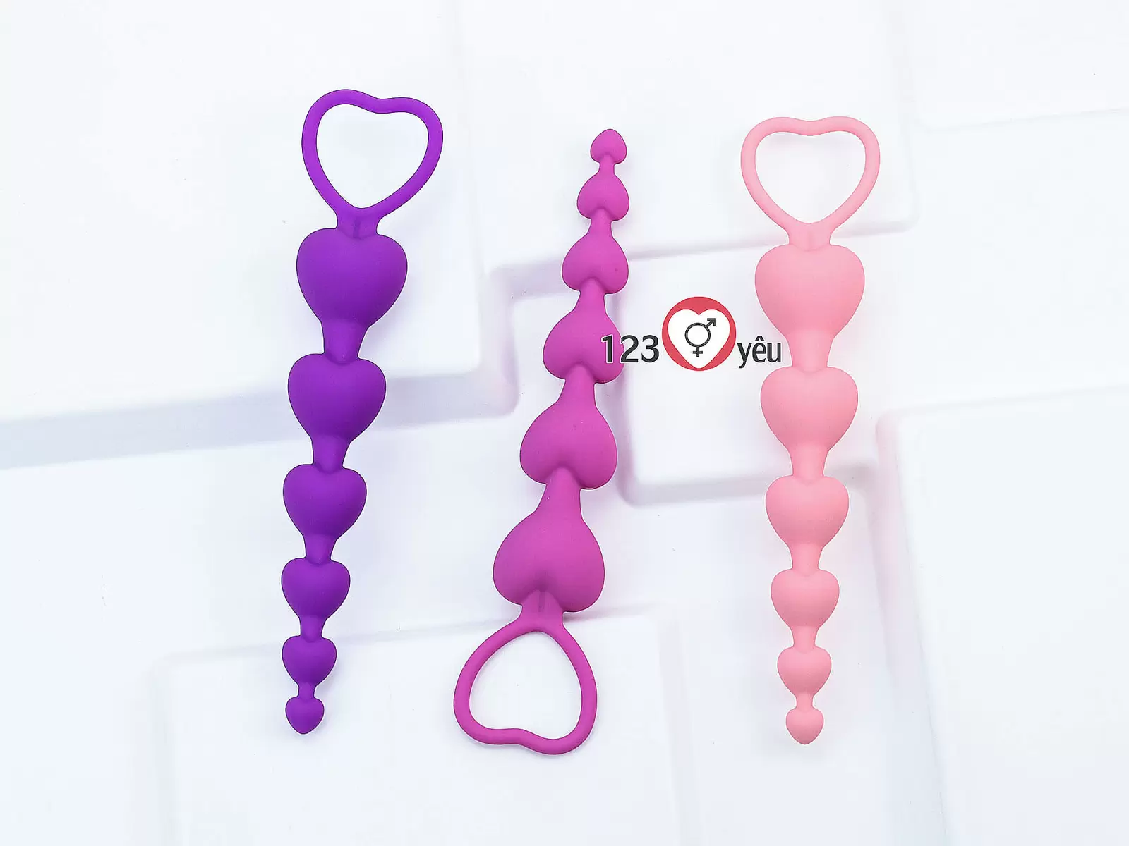 Dụng cụ kích thích hậu môn trái tim