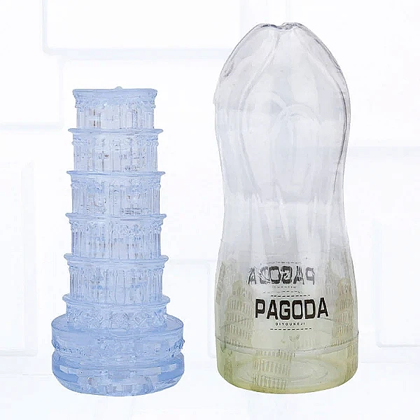 Cúp âm đạo giả Pagoda trong suốt
