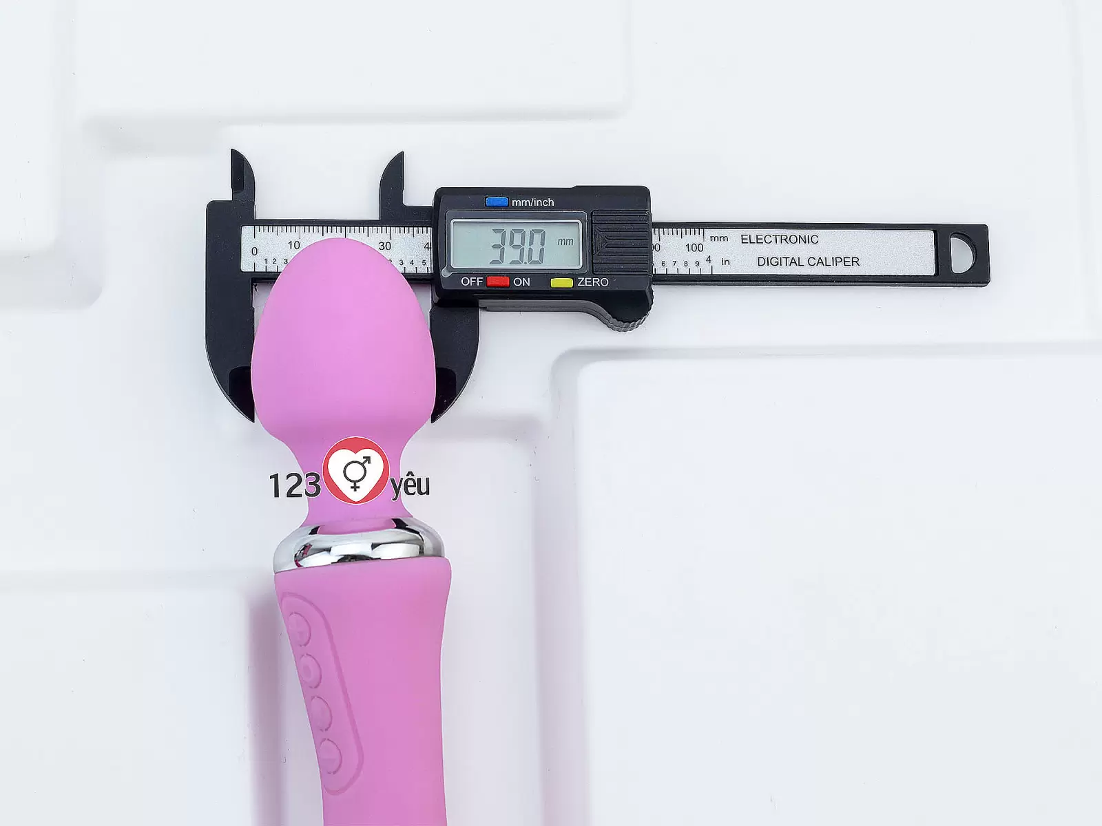 Máy mát xa điểm G phát nhiệt, rung 2 đầu Double End pin sạc