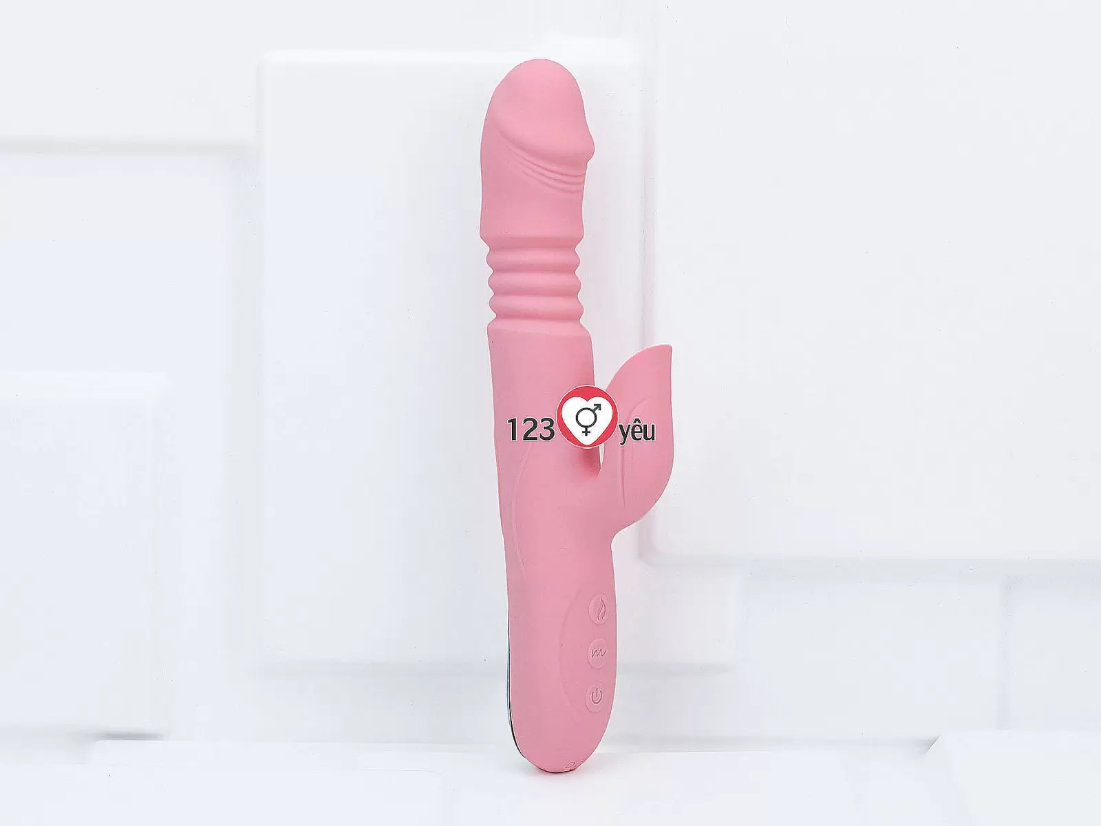 Dương vật giả Juai rung thụt, phát nhiệt, lưỡi liếm 7 chế độ