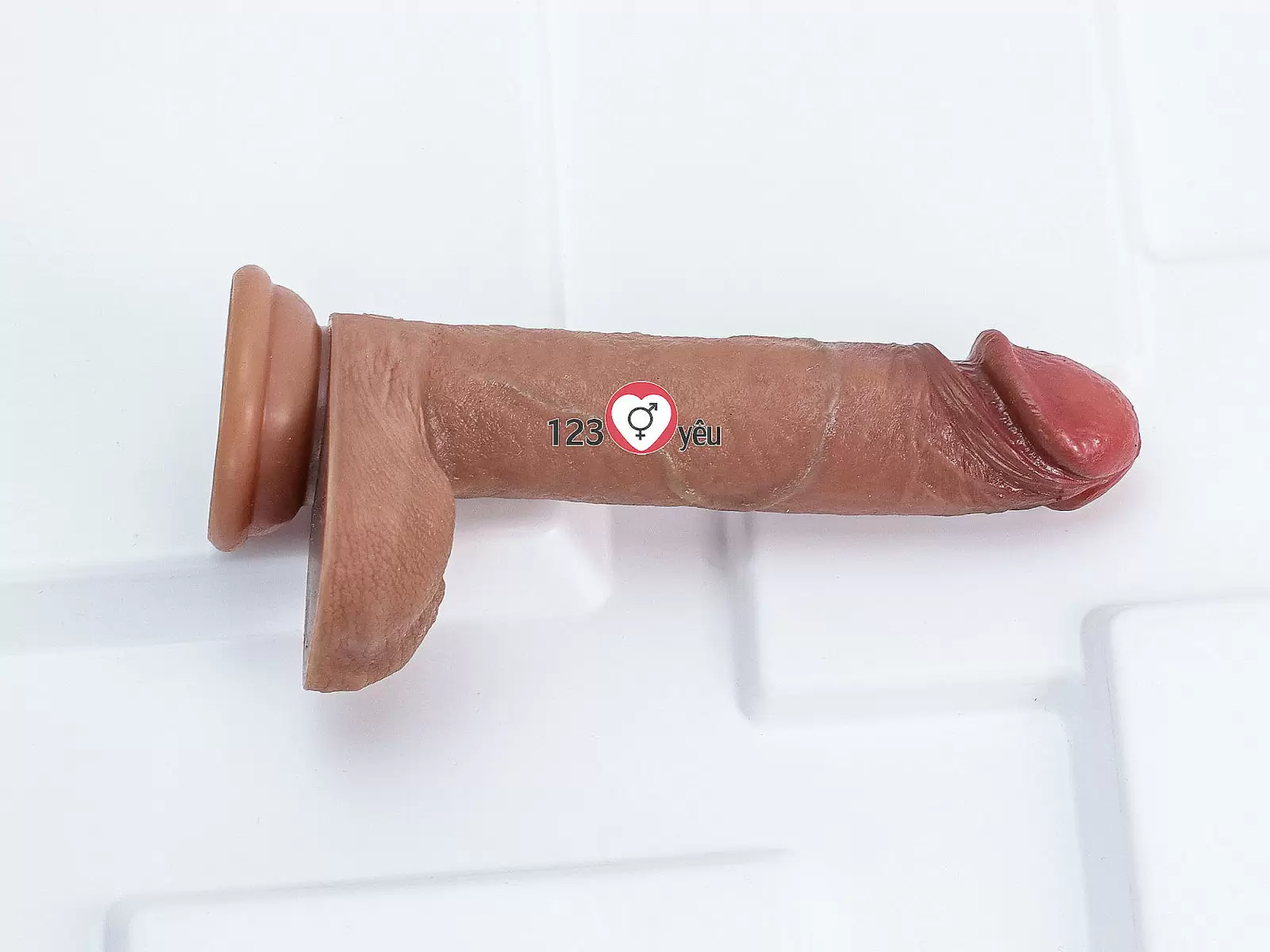 Dương vật giả có đế Lovetoy Nature Cock không rung
