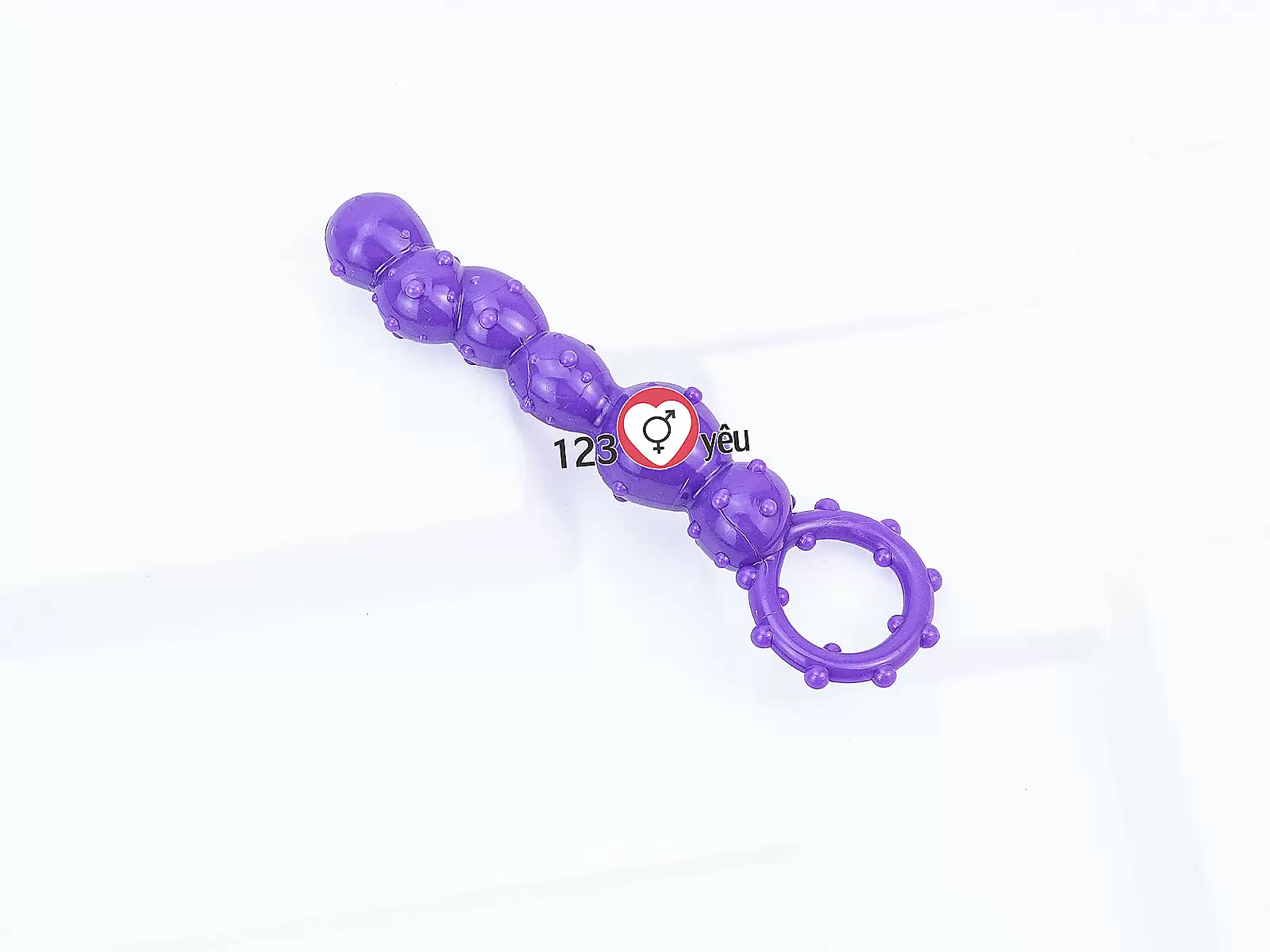 Đồ chơi kích hậu bi gai xoắn silicon Anal Beads