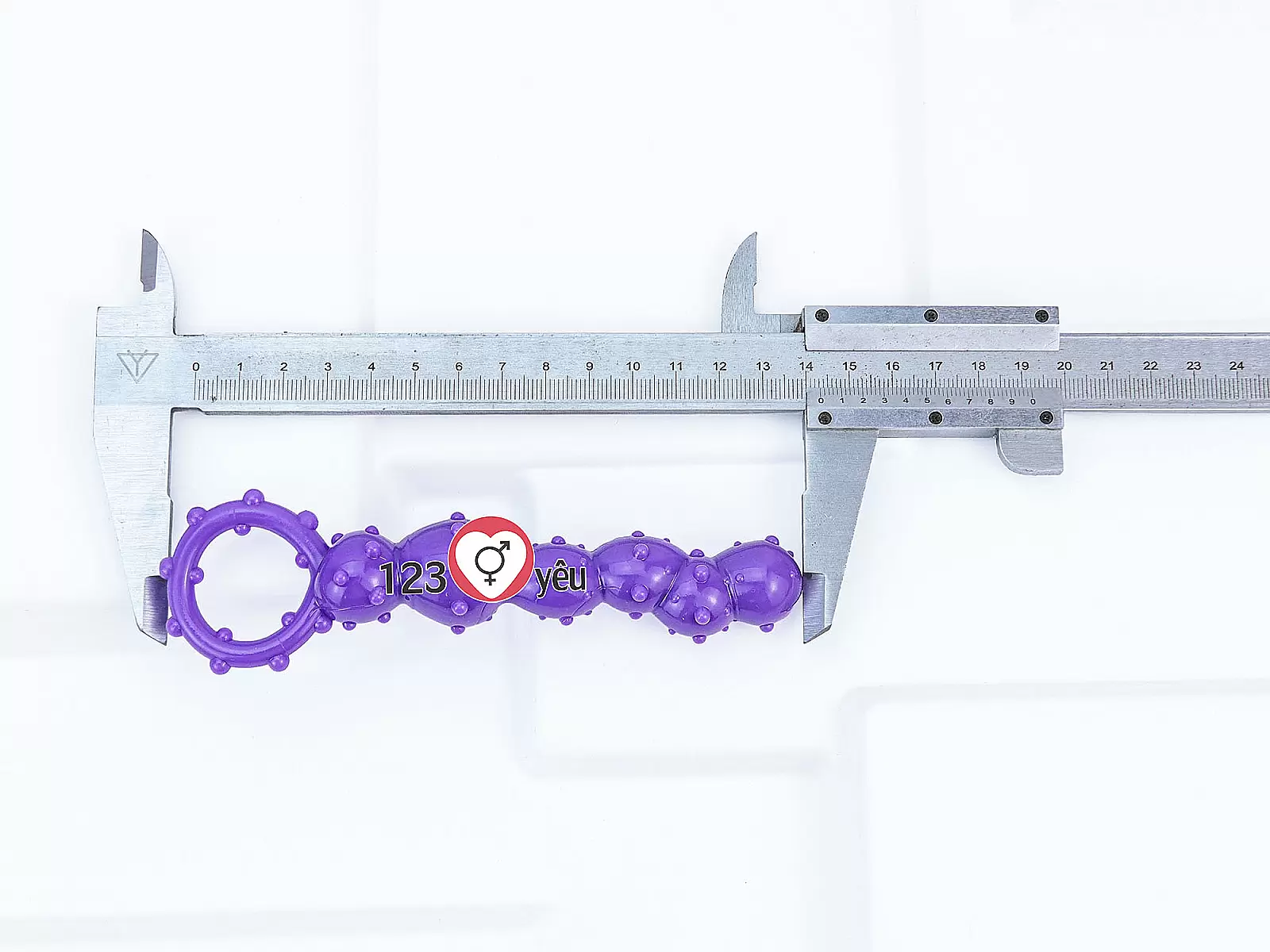Đồ chơi kích hậu bi gai xoắn silicon Anal Beads