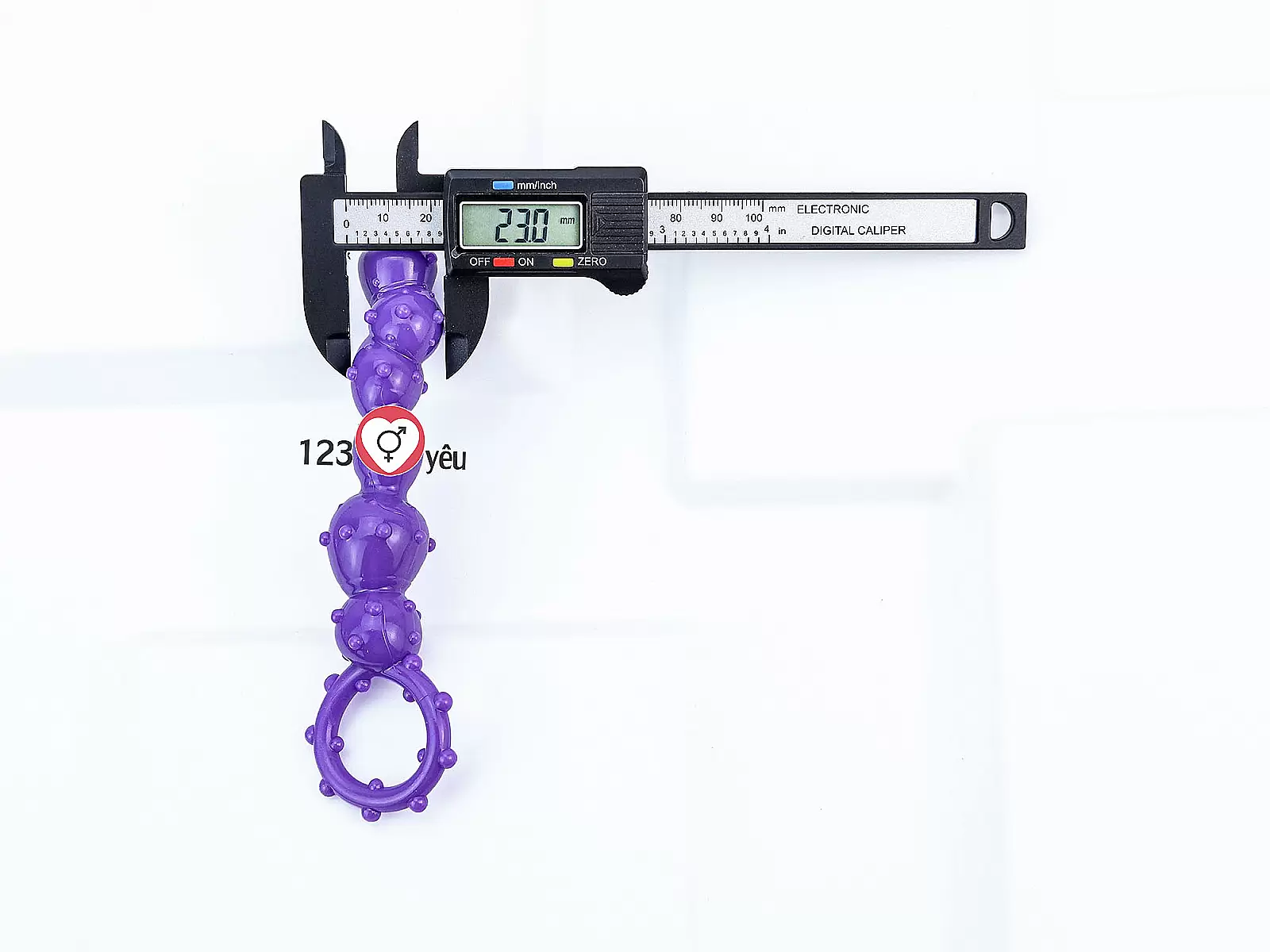 Đồ chơi kích hậu bi gai xoắn silicon Anal Beads